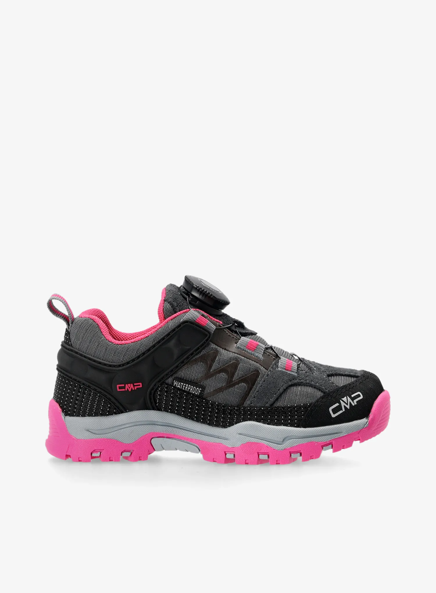Черевики для дівчаток CMP Kiruna Fitgo WP - grey/fuxia