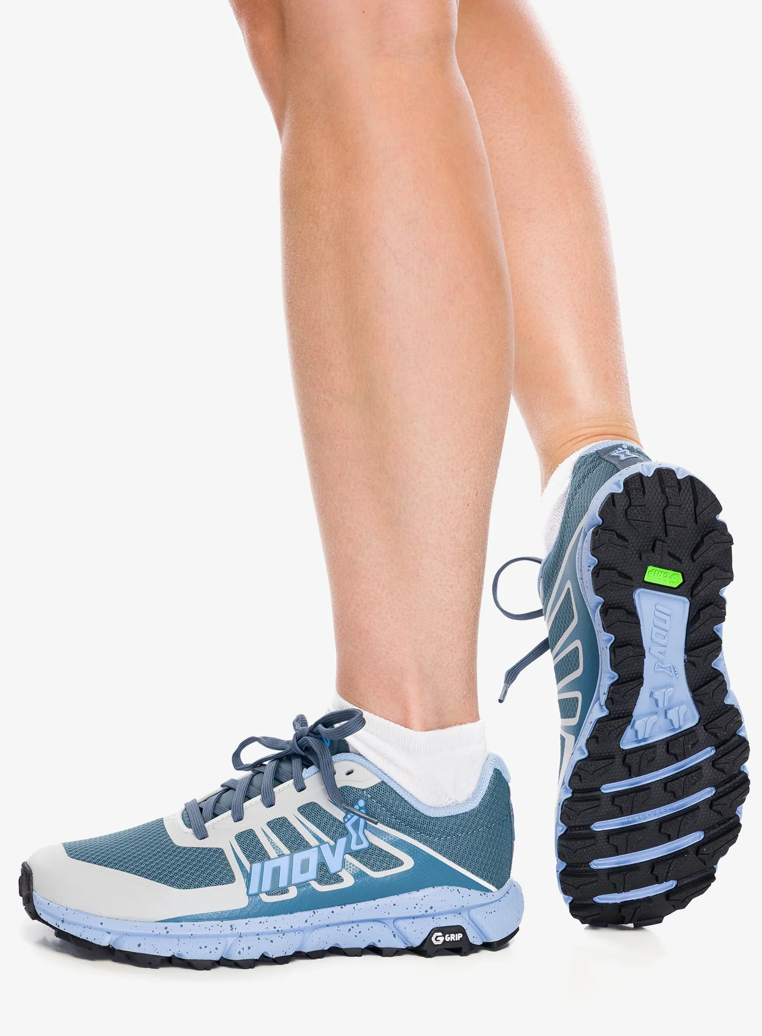 Кросівки для бігу жіночі Inov-8 TrailFly G 270 V2 - blue/grey