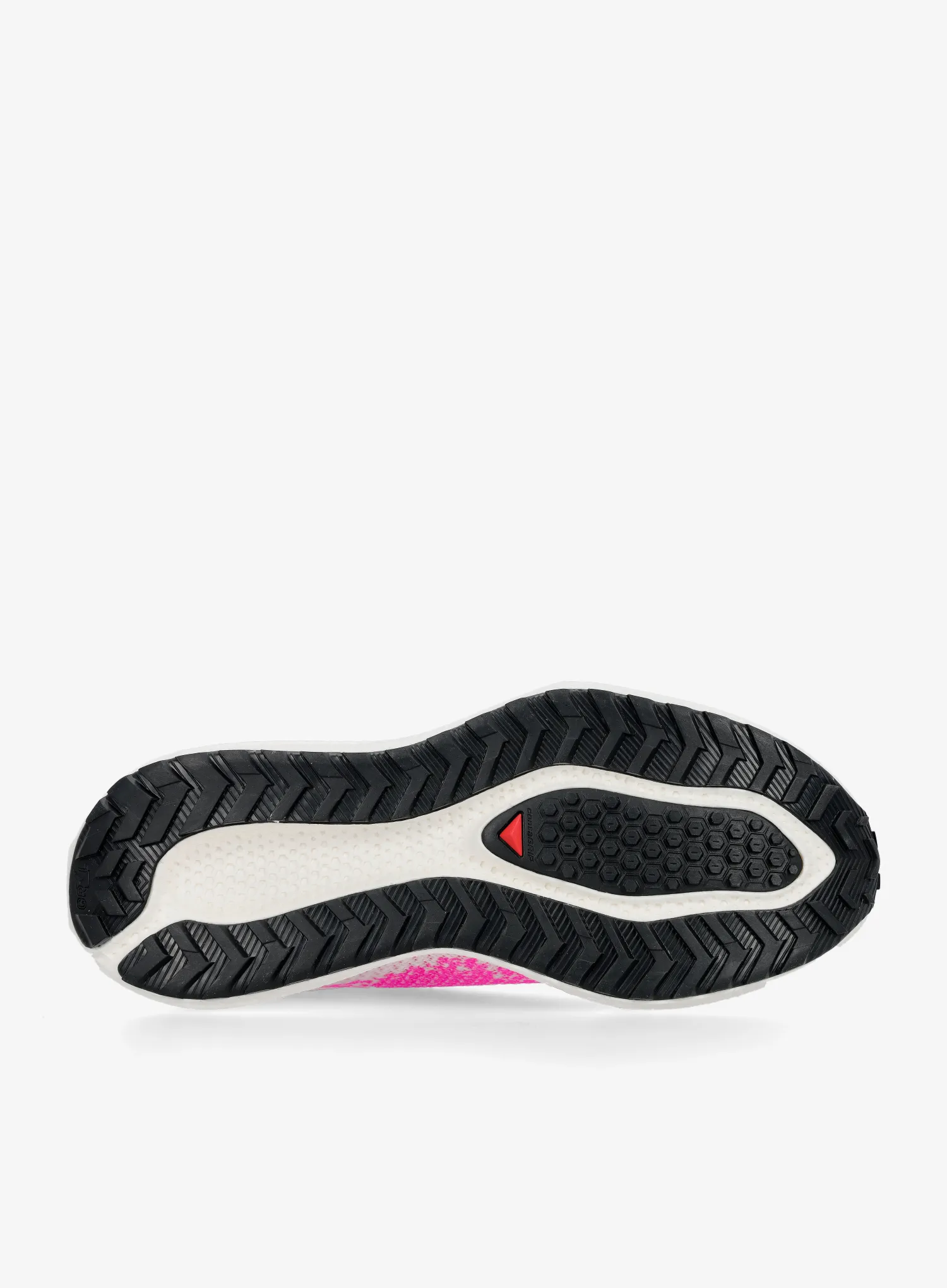 Кросівки для бігу жіночі Salomon Aero Glide 4 Grvl - vanilla/pink/black