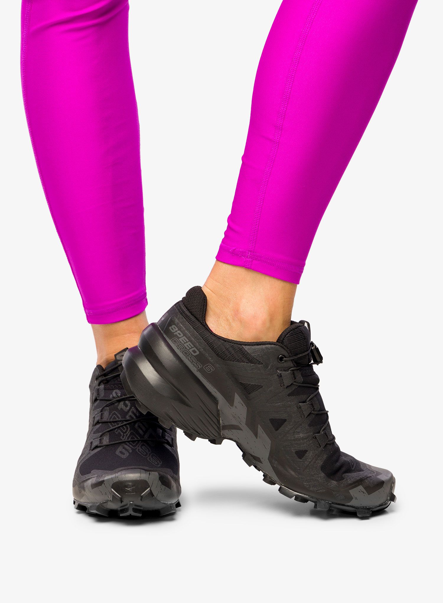 Кросівки для бігу жіночі Salomon Speedcross 6 - black/black/phantom