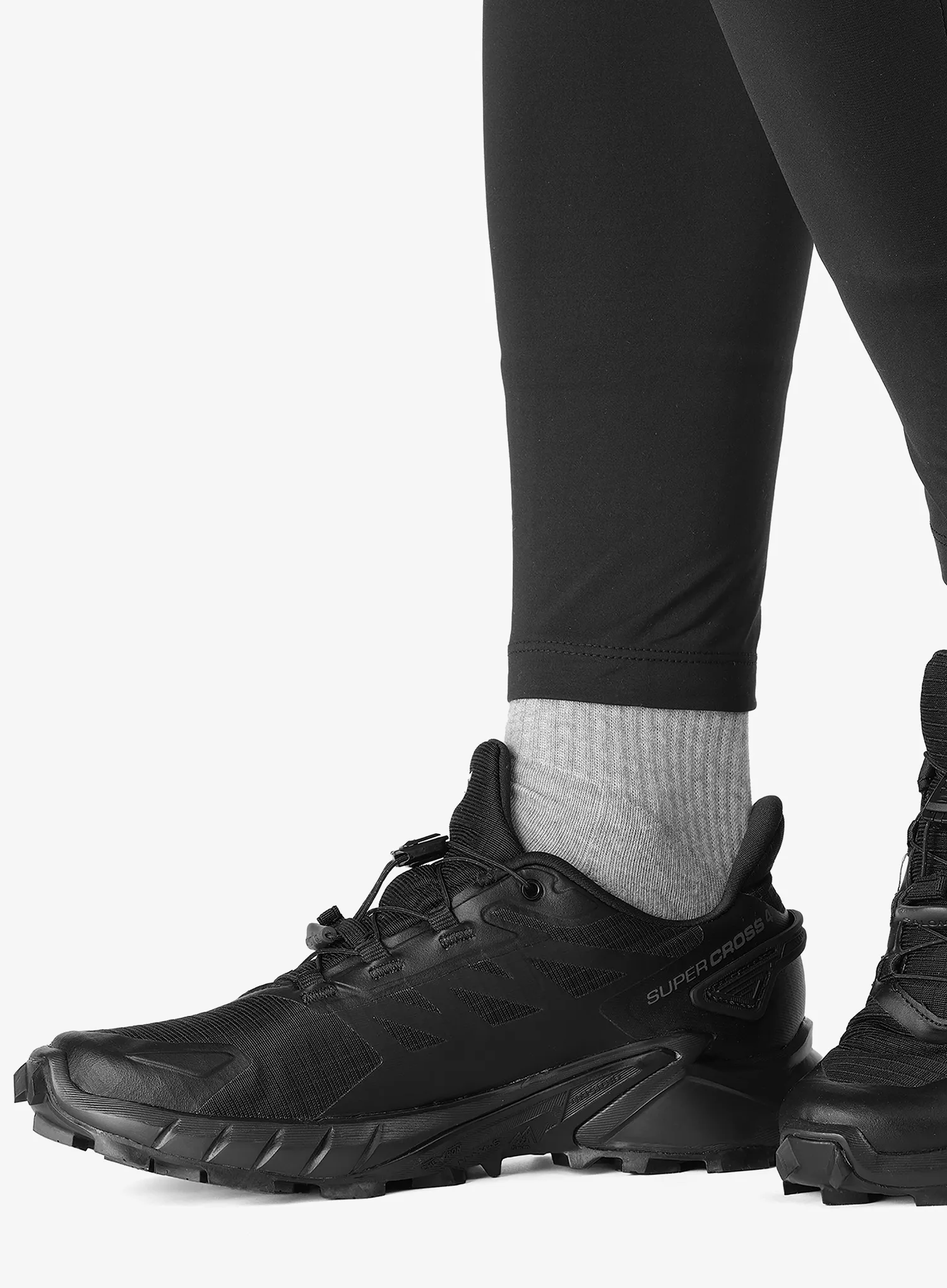 Кросівки для бігу жіночі Salomon Supercross 4 GTX - black/black
