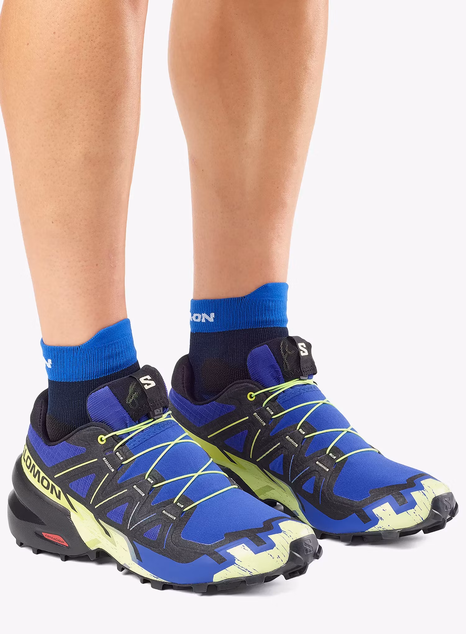 Кросівки для бігу Salomon Speedcross 6 - bluing/black/acid lime