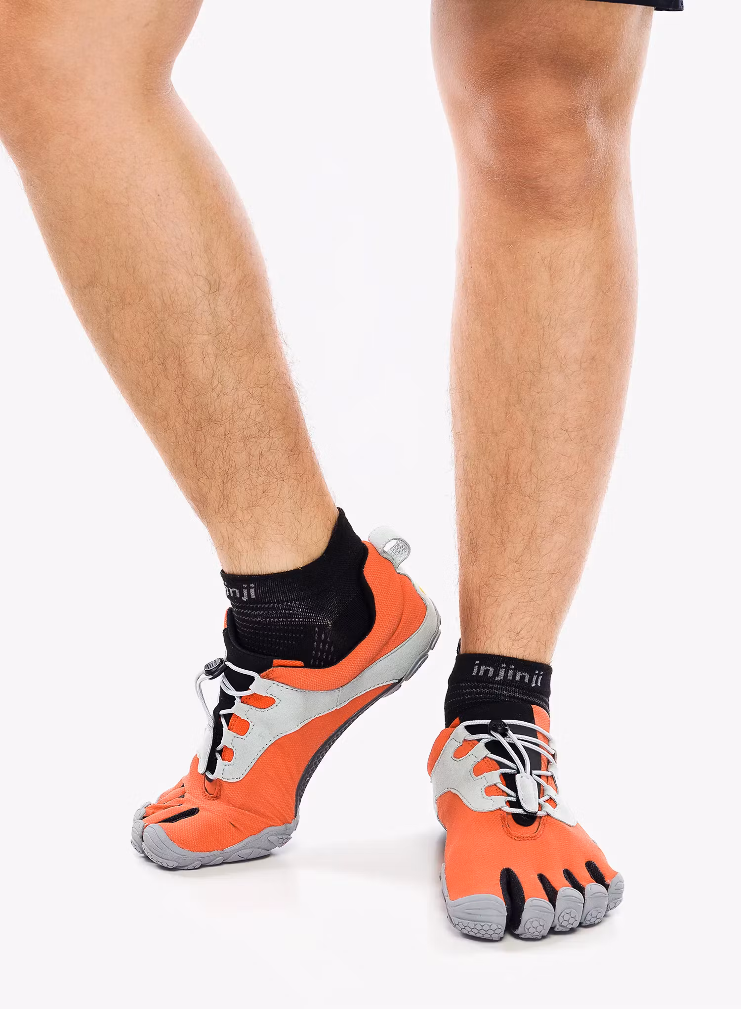 Кросівки для бігу Vibram Fivefingers V-Run Retro - red/black/grey