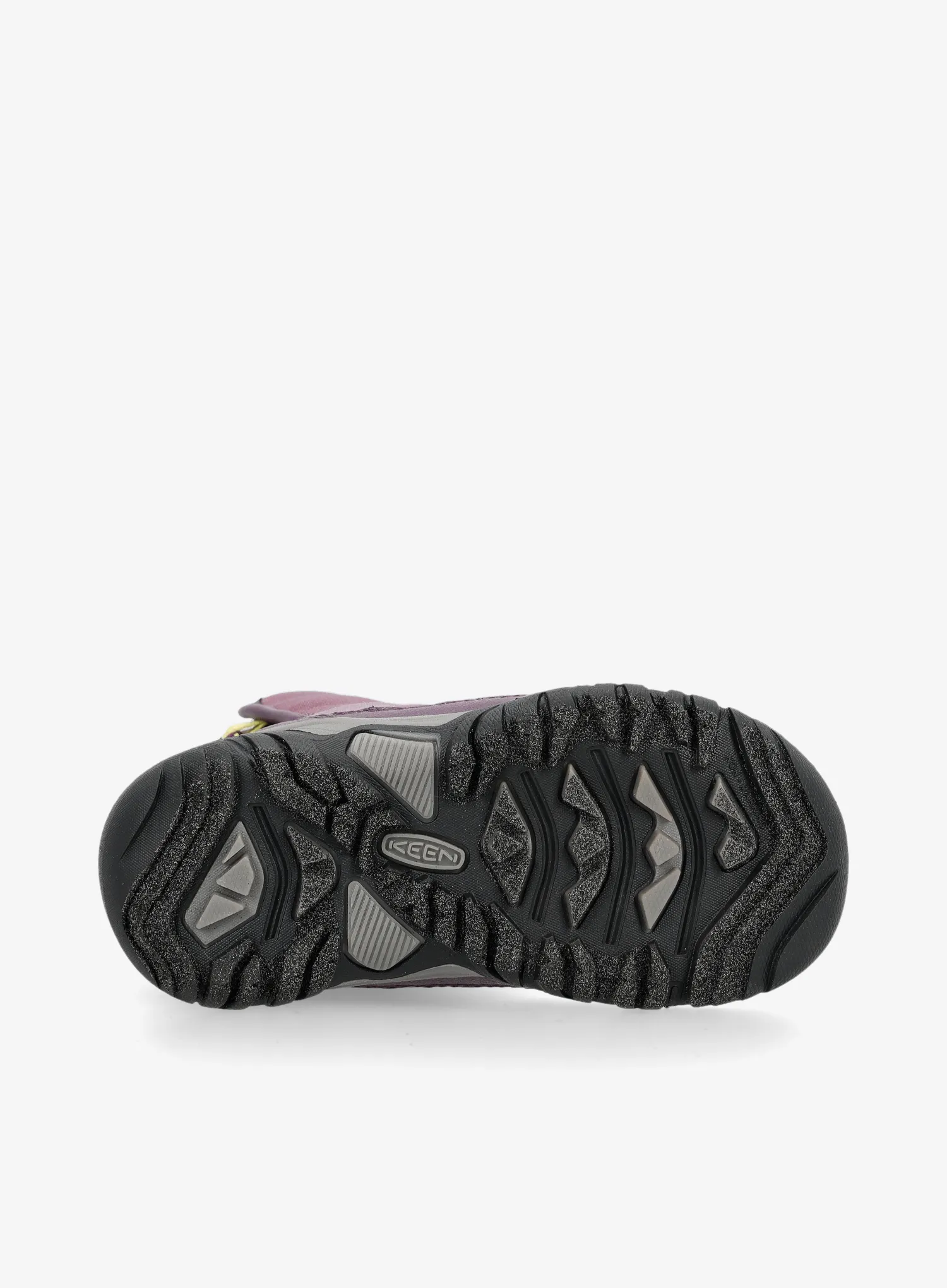 Черевики дитячі Keen Puffrider WP Kids - black plum/daiquiri green