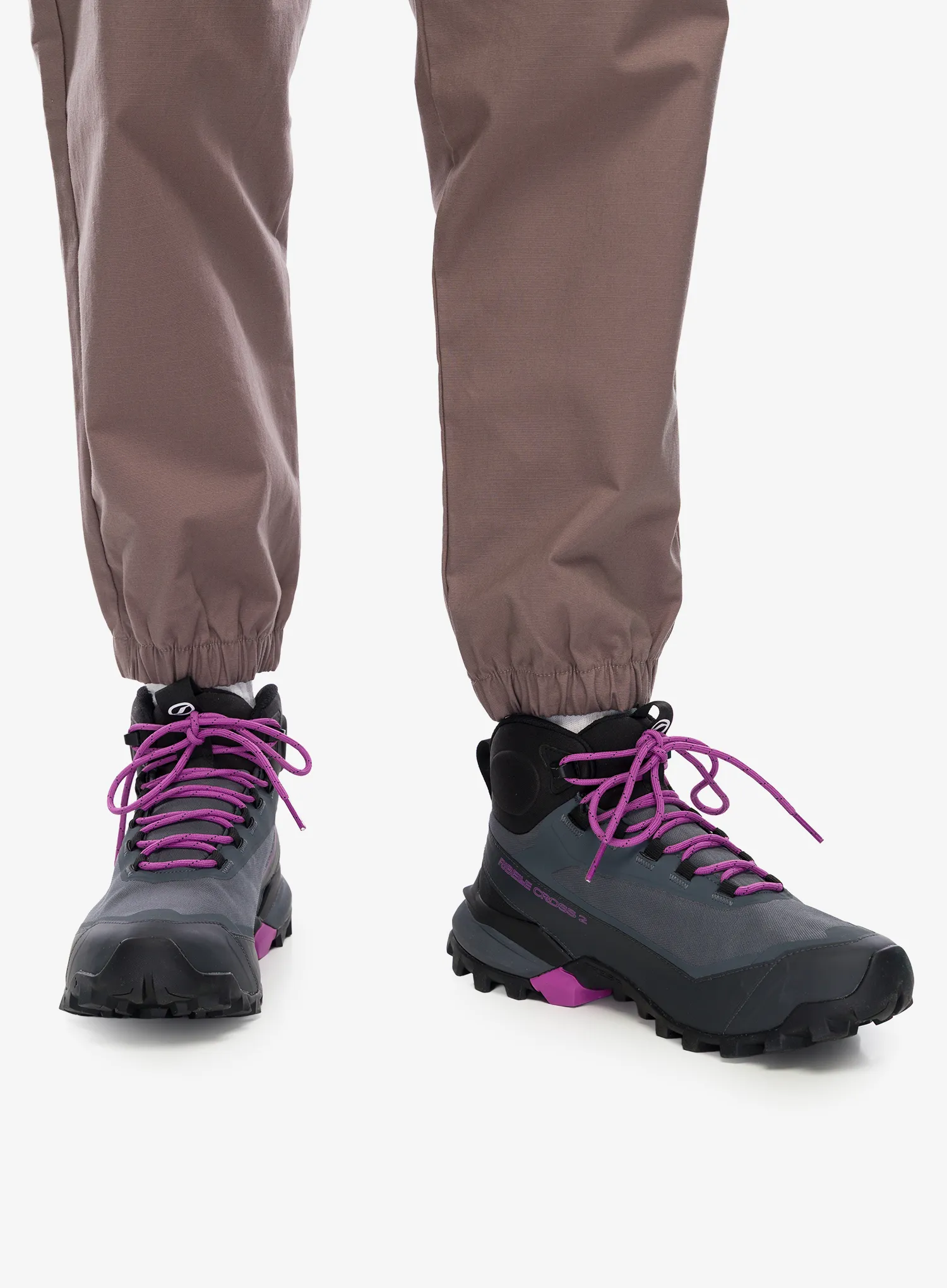 Черевики жіночі GORE-TEX Scarpa Ribelle Cross 2 Mid GTX - dark gray/purple