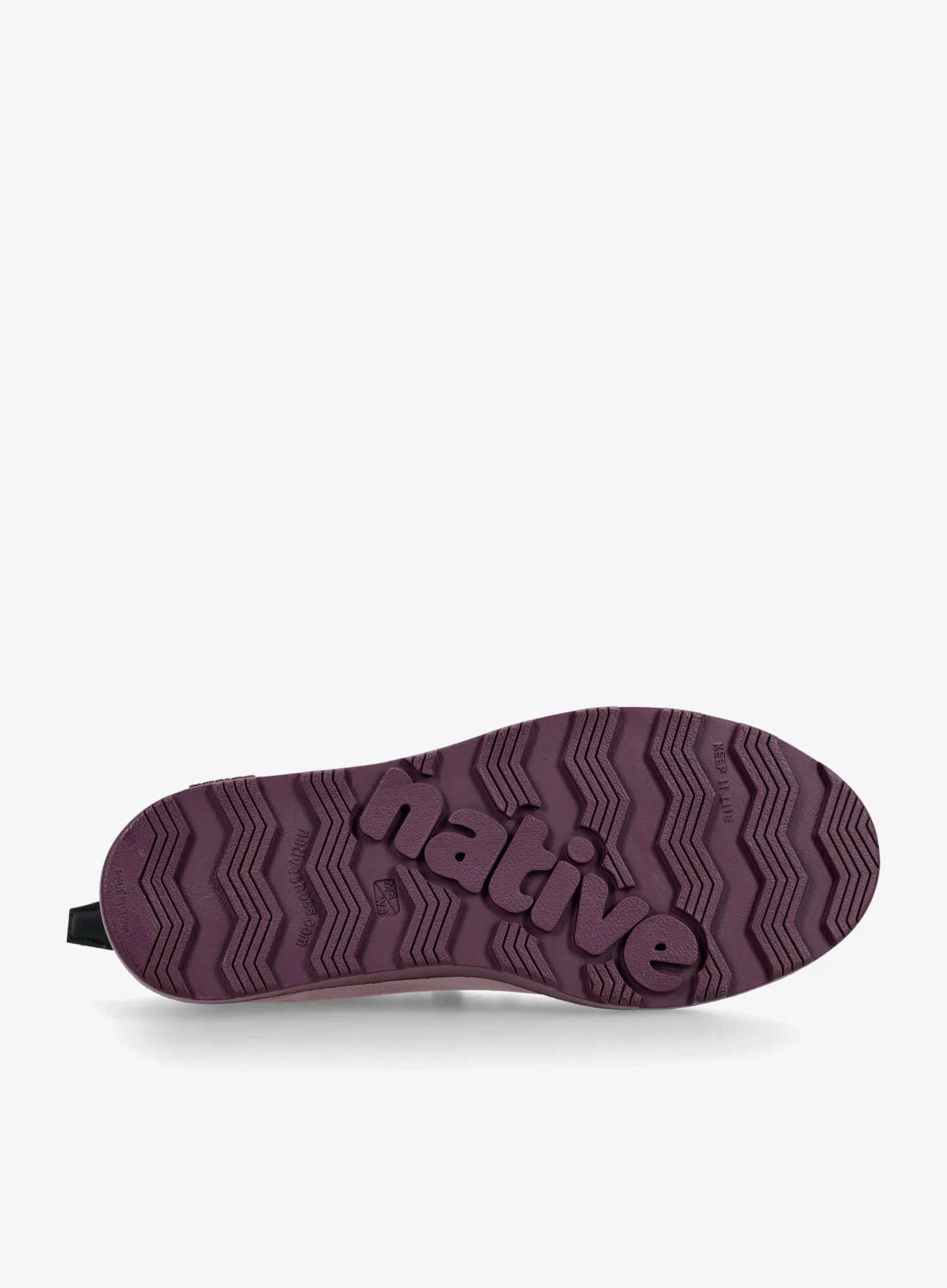 Черевики жіночі Native Fitzsimmons Citylite Bloom - purple/vino purple/jiffy black