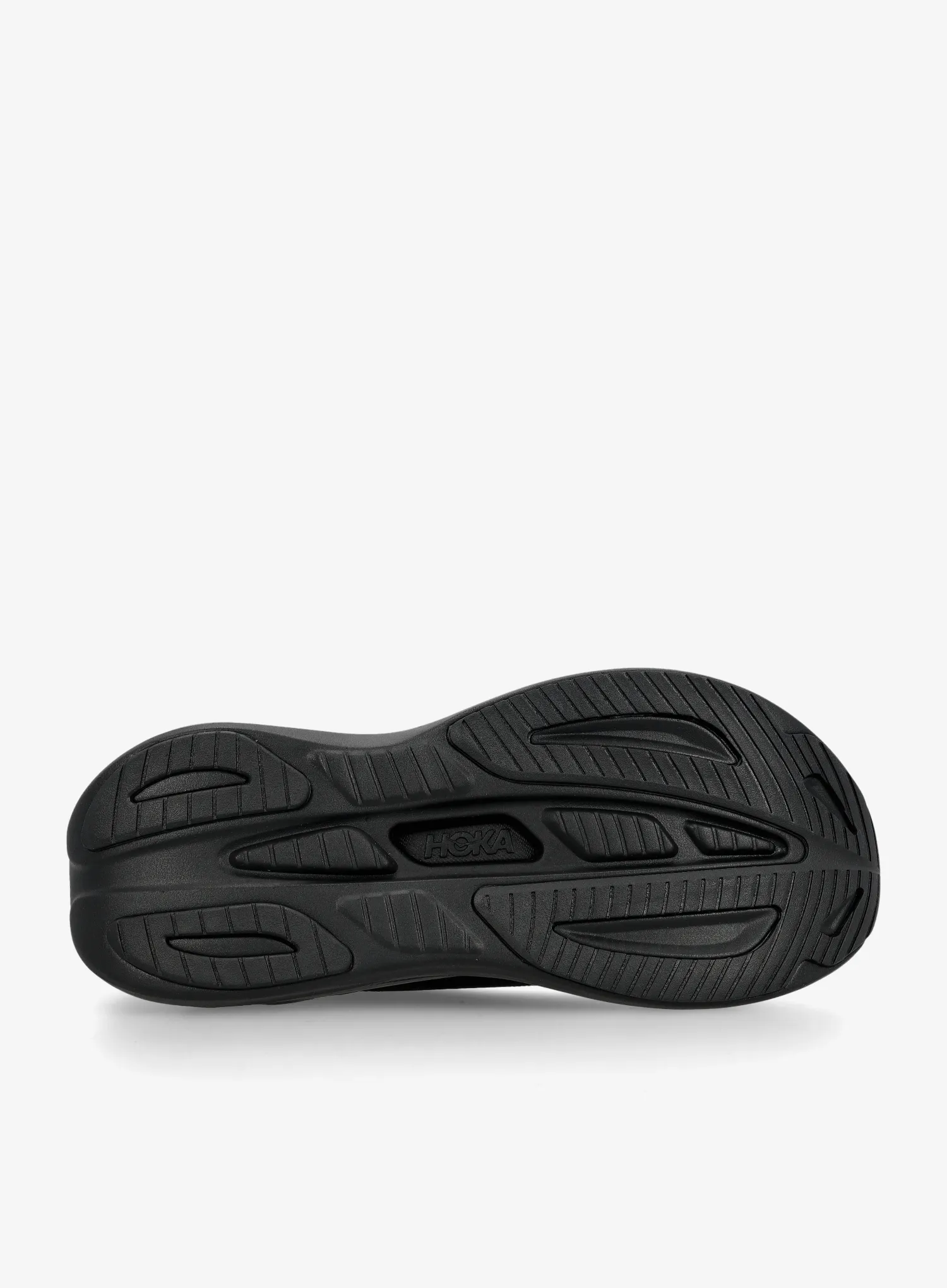 Черевики чоловічі Hoka Skyward Laceless - black/black