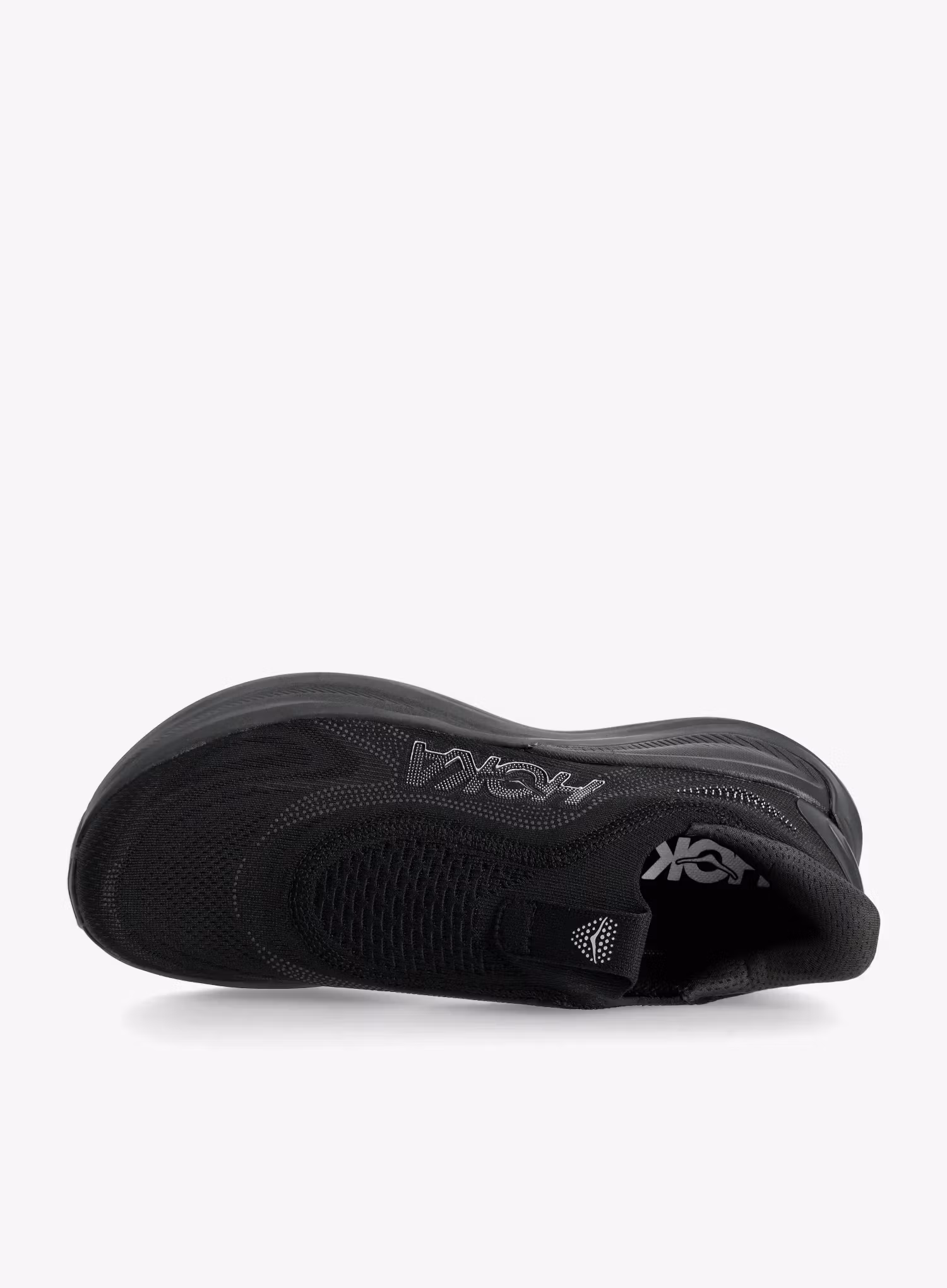 Черевики чоловічі Hoka Skyward Laceless - black/black | 8a.ua