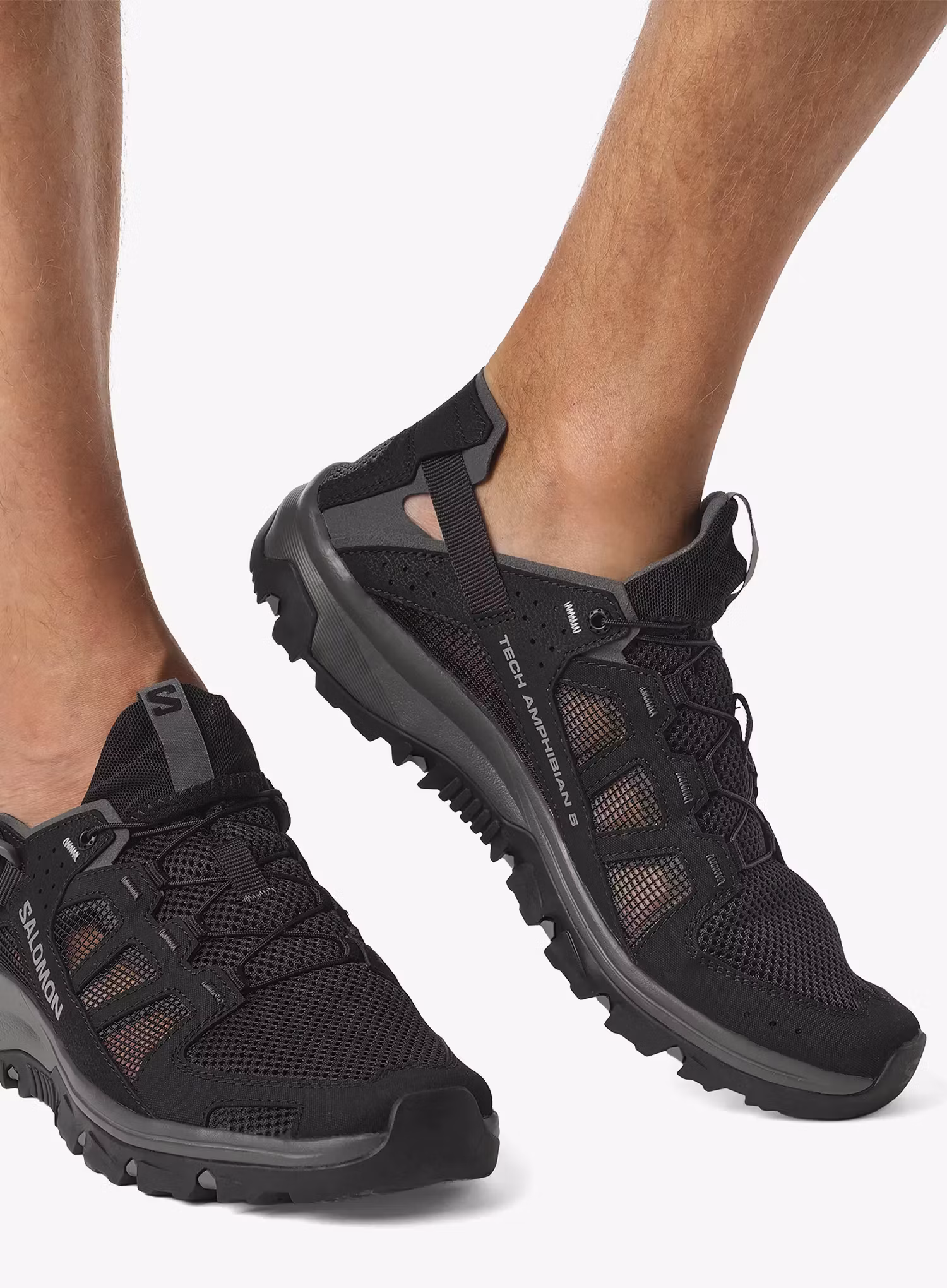 Черевики Salomon Techamphibian 5 - black/monument