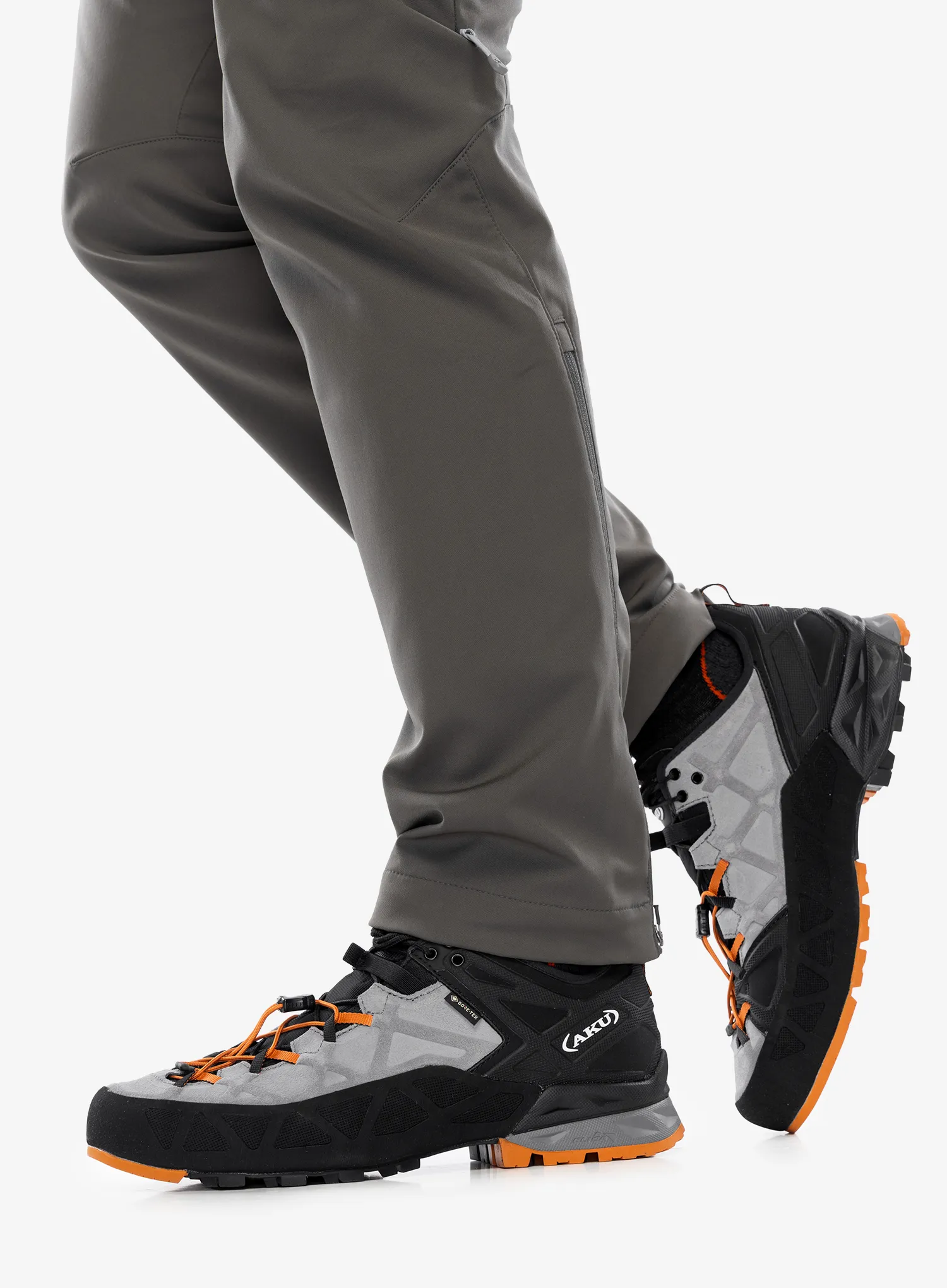 Черевики для походів AKU Rock DFS GTX - grey/orange