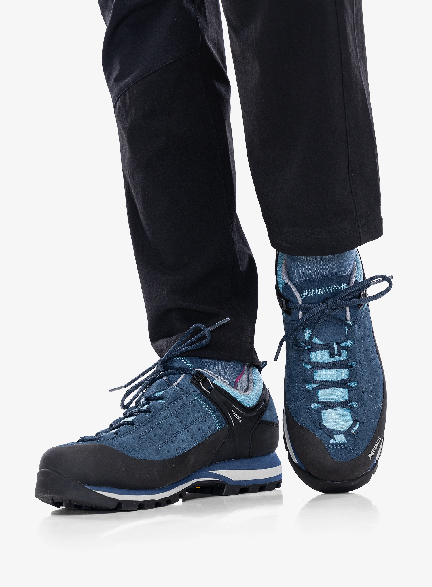 Черевики для походів жіночі Meindl Literock Lady GTX - navy/aquamarine