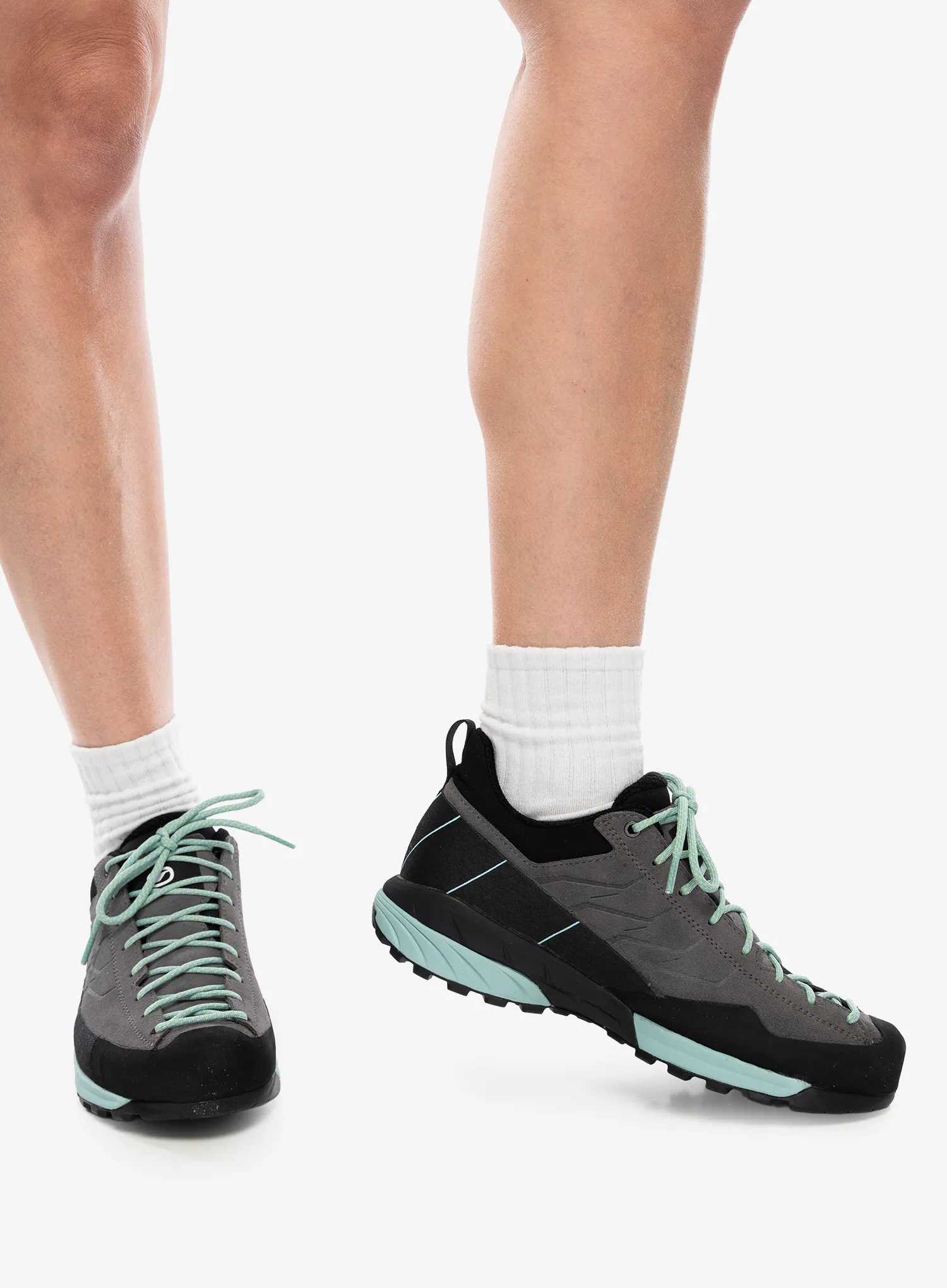 Черевики для походів жіночі Scarpa Mescalito GTX - midgray/aqua