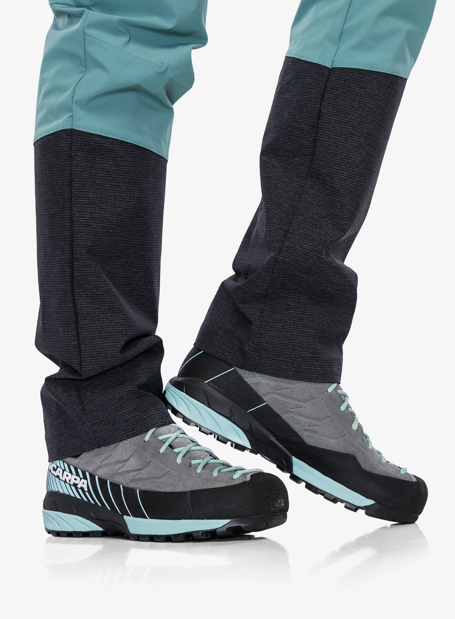 Черевики для походів жіночі Scarpa Mescalito MID GTX - midgray/aqua