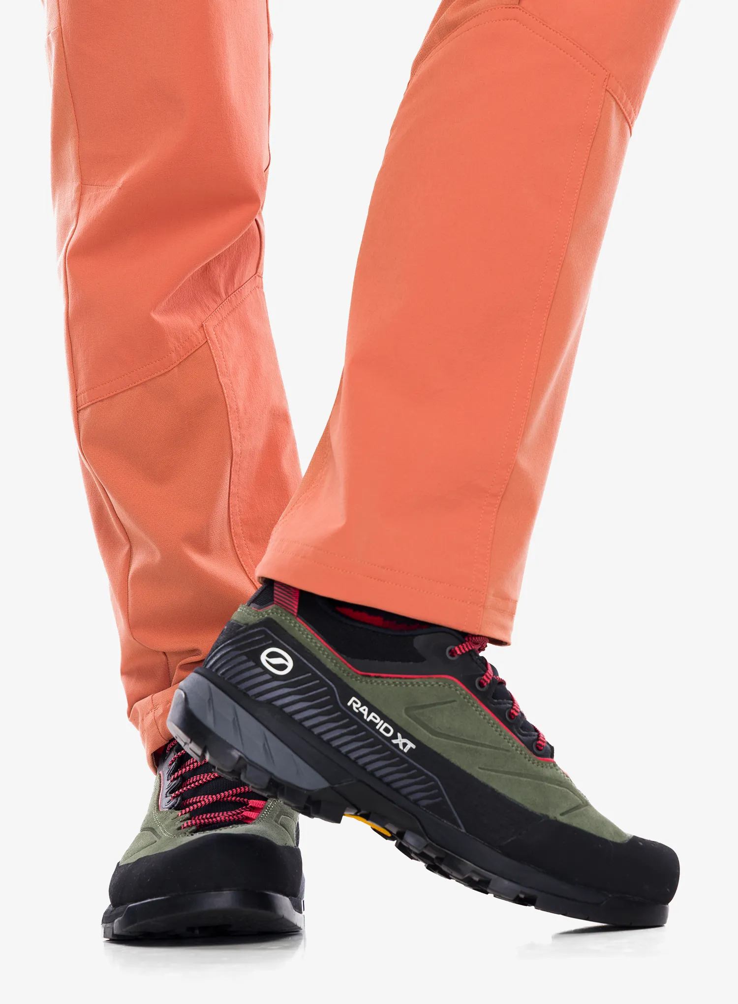 Черевики для походів жіночі Scarpa Rapid XT GTX - birch/coral