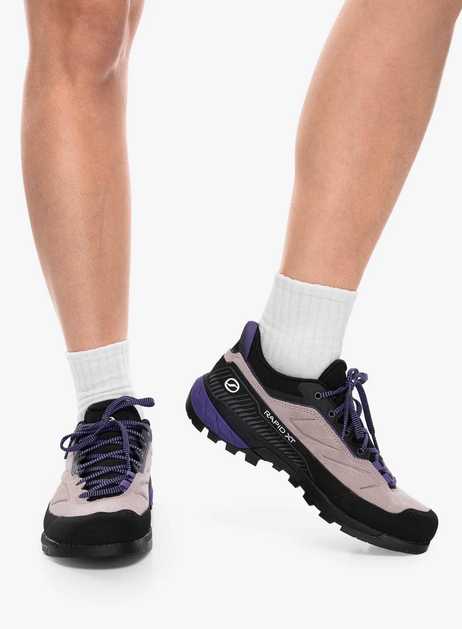 Черевики для походів жіночі Scarpa Rapid XT - lavender gray/ dark purple