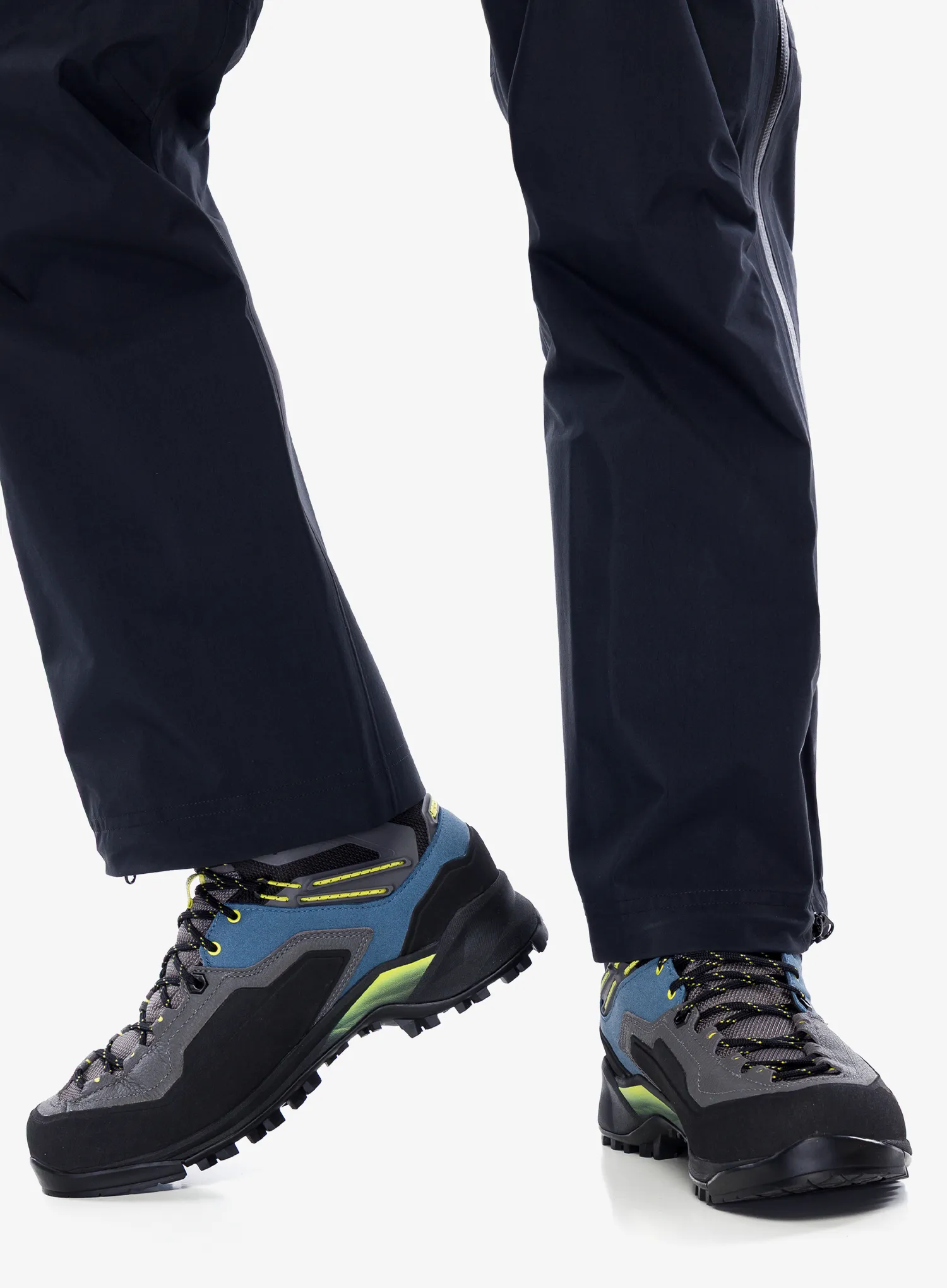 Черевики для походів Garmont Akron Mid GTX - fin blue/sheen yellow