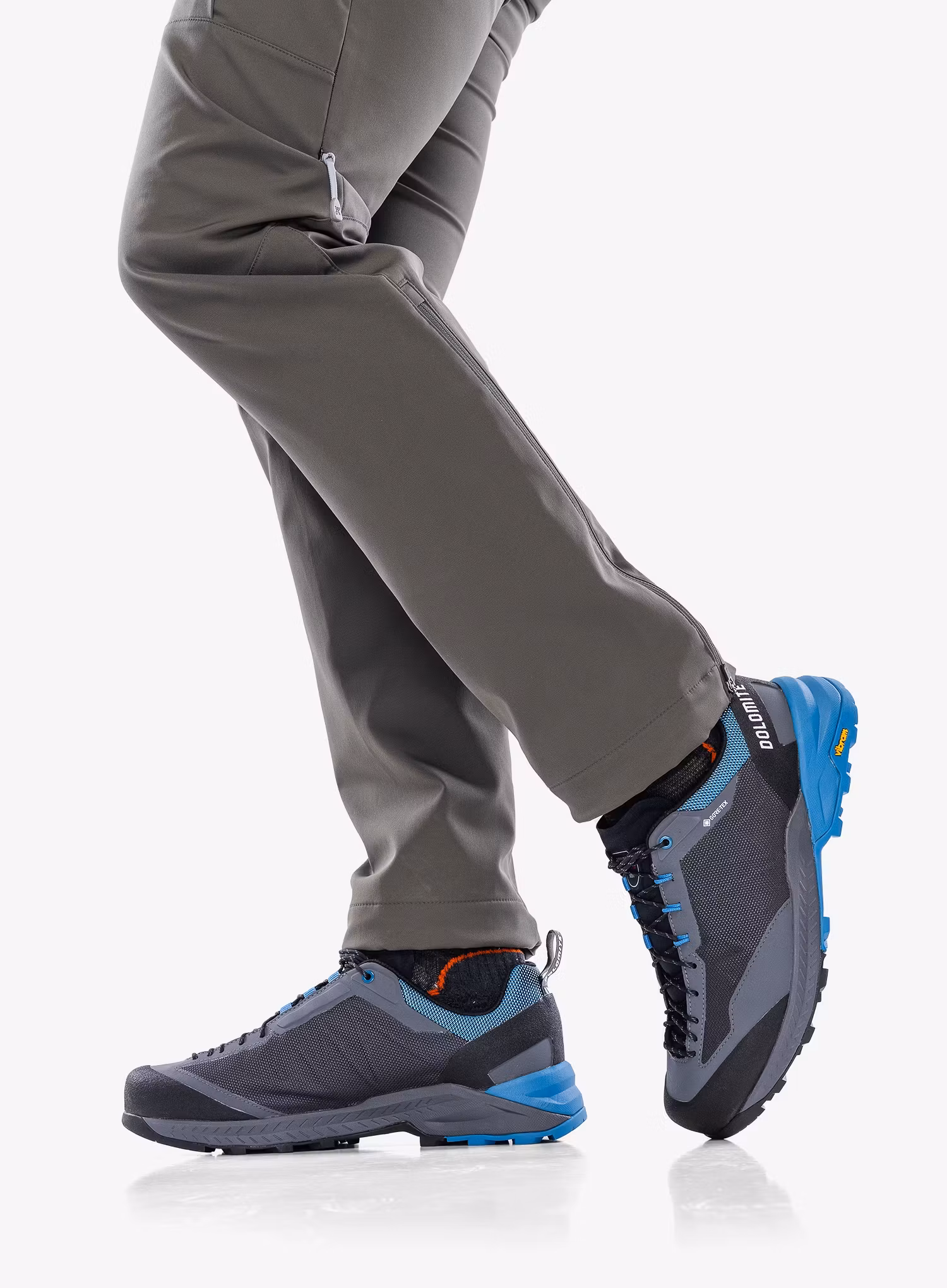 Черевики для походів Dolomite Crodarossa Tech GTX - anthracite grey/blue
