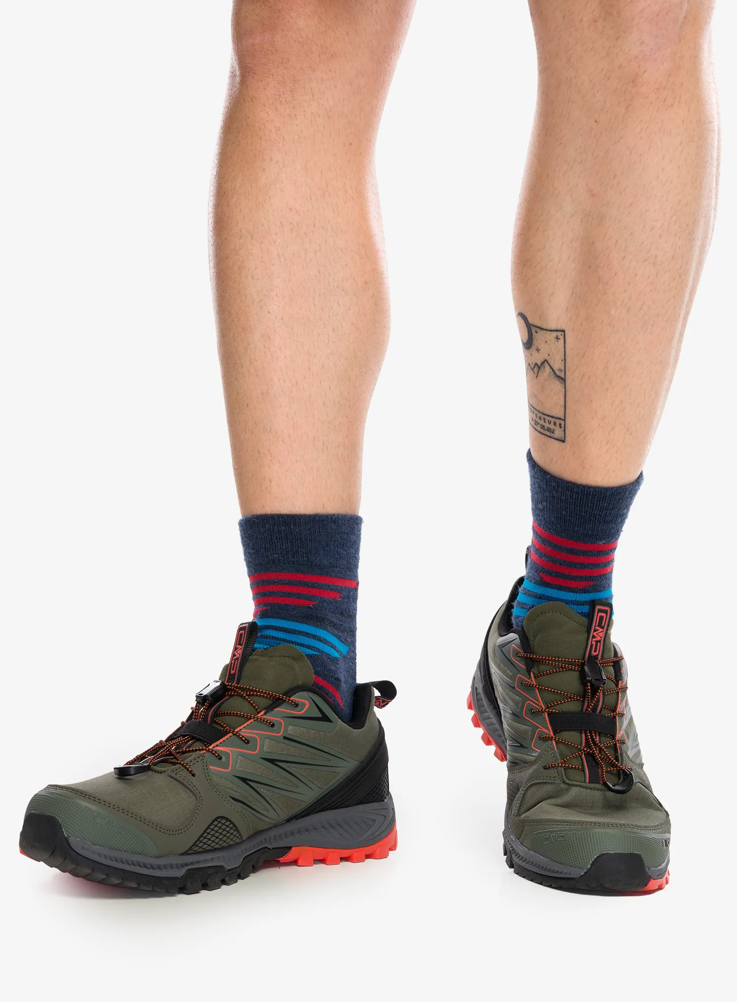 Черевики для трейлу CMP Atik WP Trail Running Shoes - olive/arancio