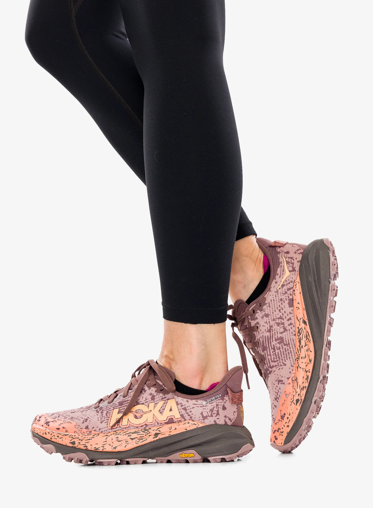 Черевики для трейлу жіночі Hoka Speedgoat 6 GTX - smoky quartz/quartzite