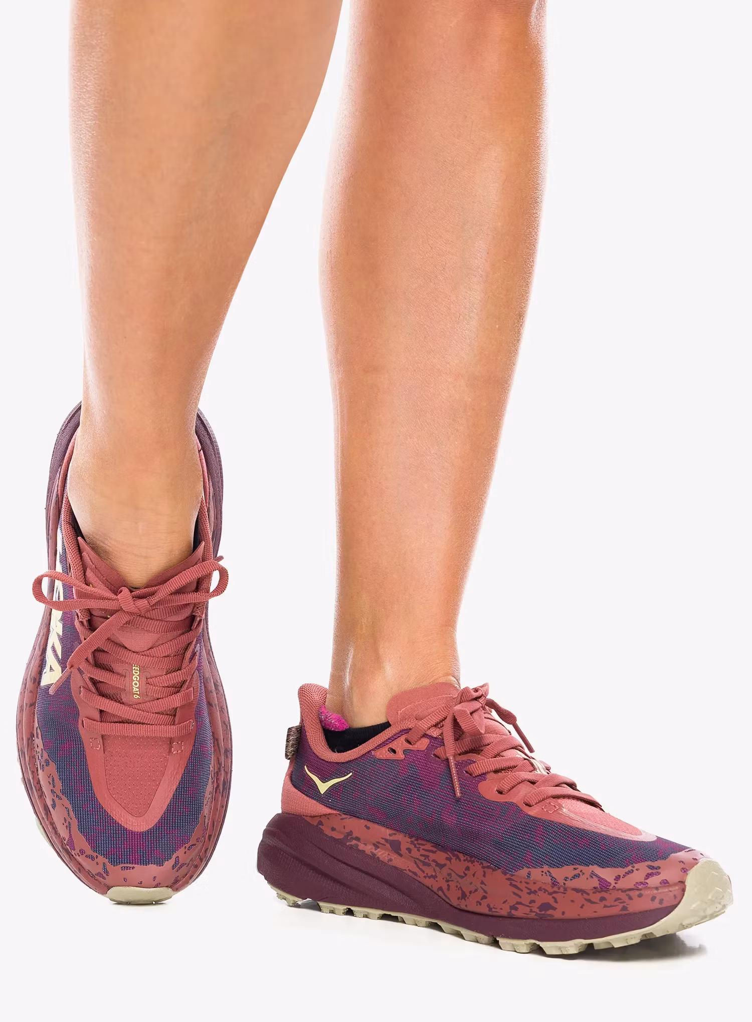 Черевики для трейлу жіночі Hoka Speedgoat 6 - rouge/black cherry