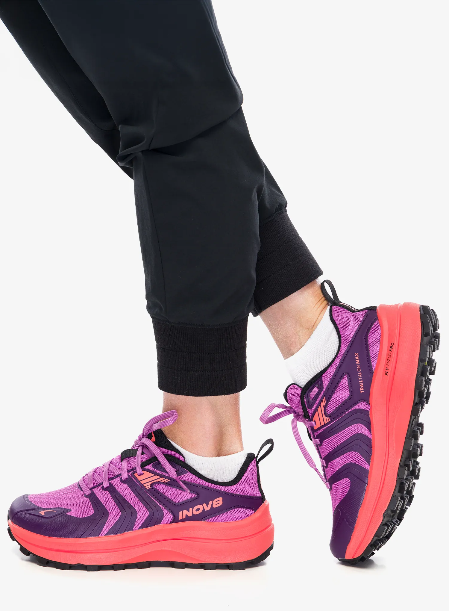 Черевики для трейлу жіночі Inov-8 TrailTalon Max - purple/coral