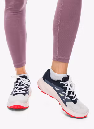 Черевики для трейлу жіночі Salomon Alphaglide GTX - lunar/blue nights/red
