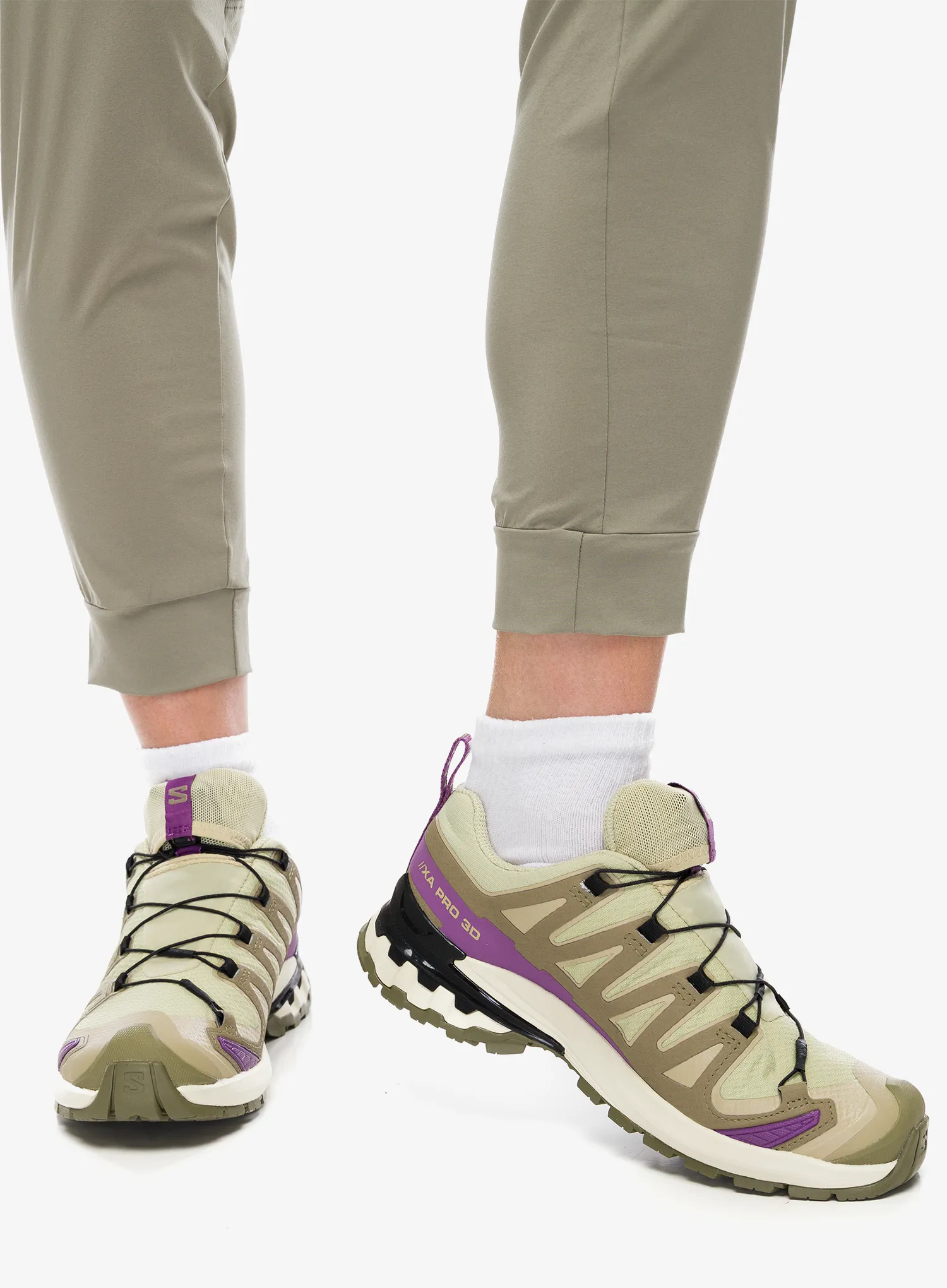 Черевики для трейлу жіночі Salomon Xa Pro 3D V9 GTX - bog/aloe/concord