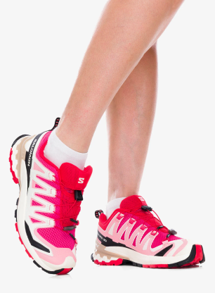 Черевики для трейлу жіночі Salomon Xa Pro 3D V9 - rouge/vanilla/red