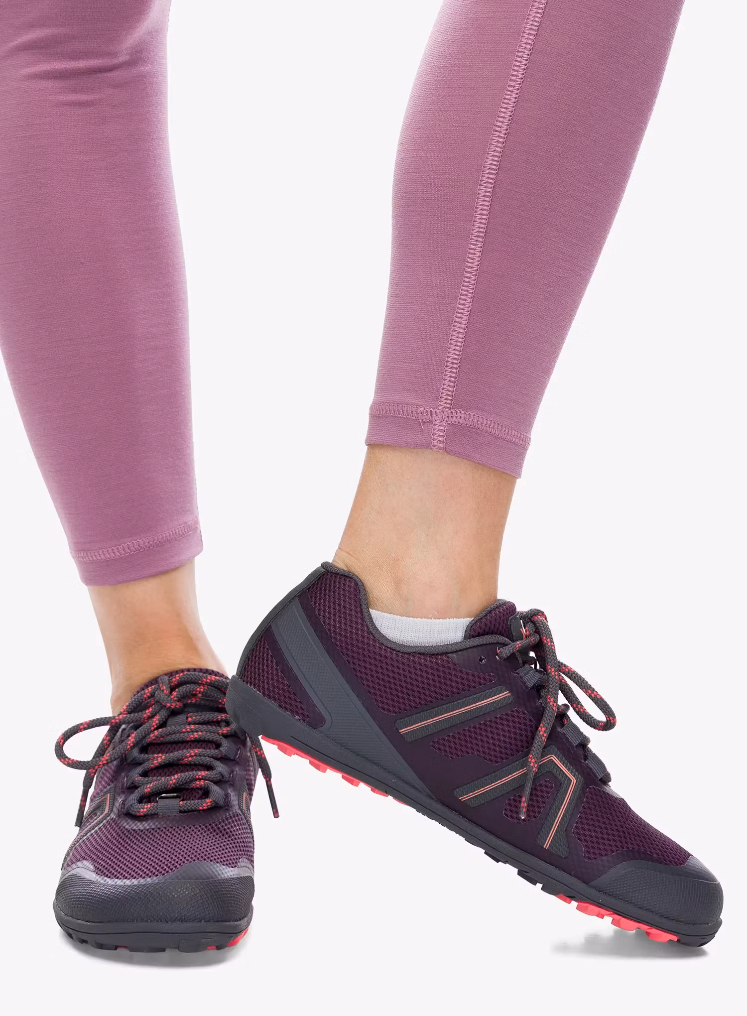 Черевики для трейлу жіночі Xero Shoes Mesa Trail WP - plum perfect/sunset coral