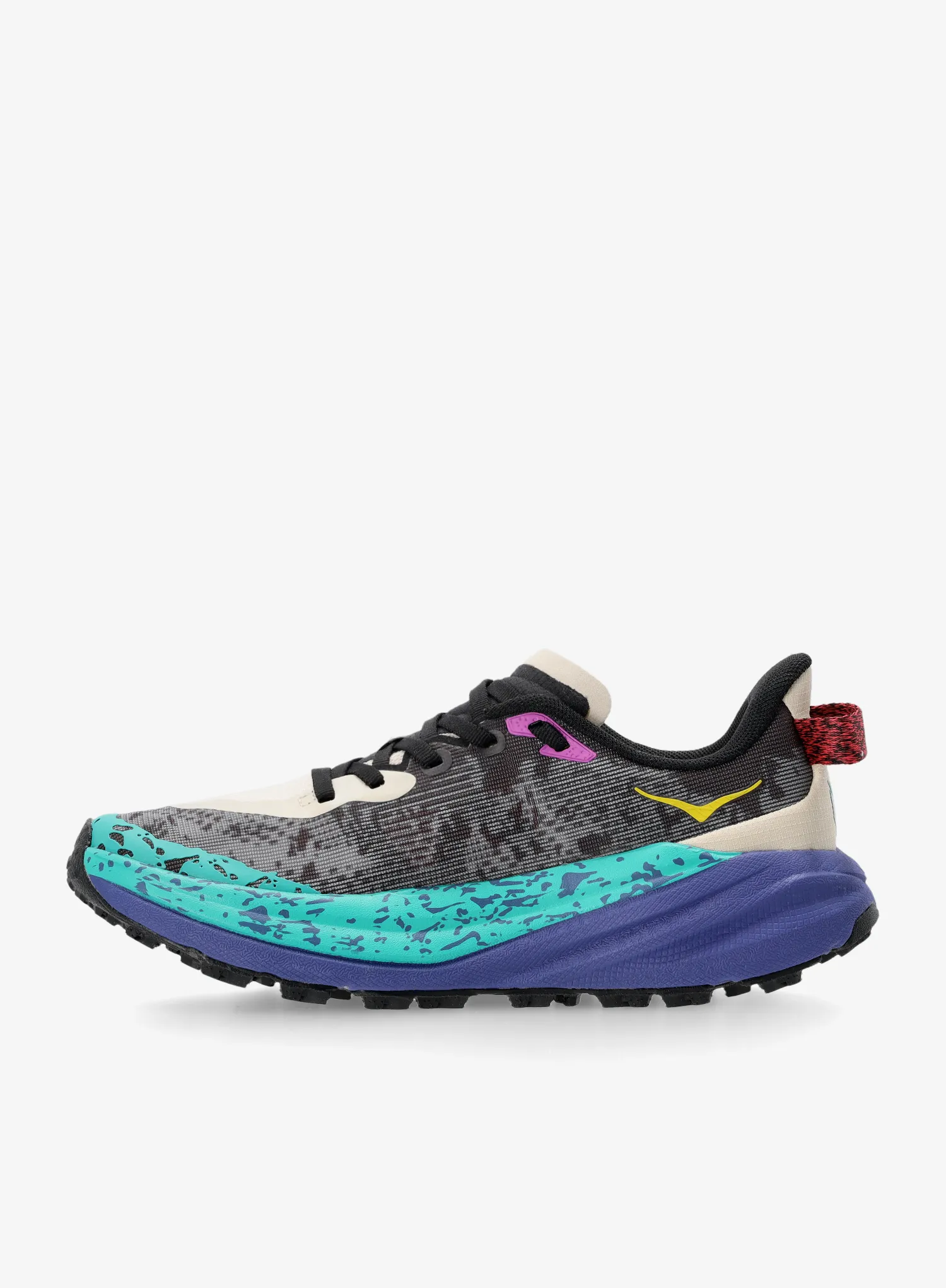 　0916 Черевики для трейлу Hoka Speedgoat 6 - oatmeal/mountain iris | 8a.ua