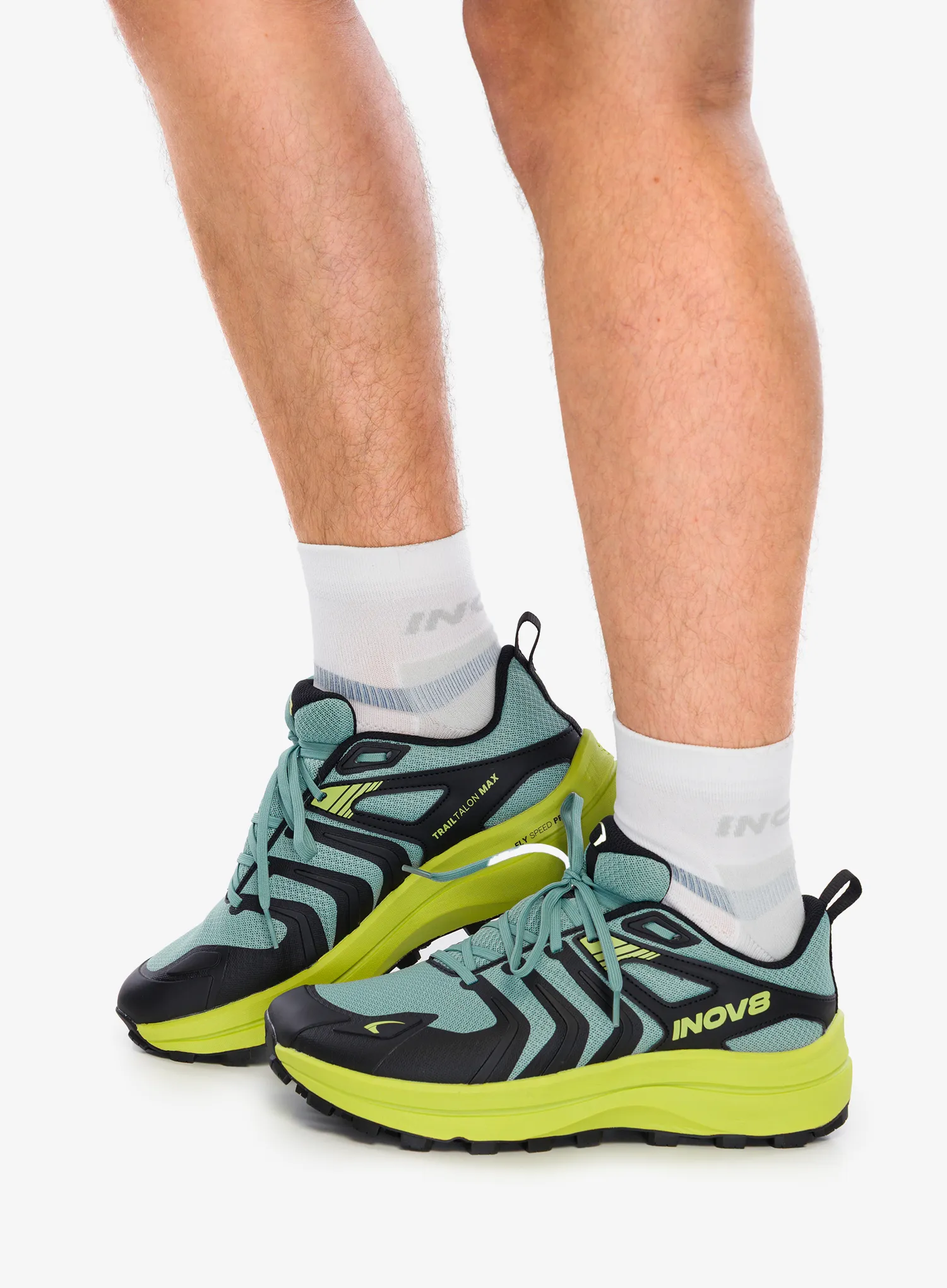 Черевики для трейлу Inov-8 TrailTalon Max - dark green/green