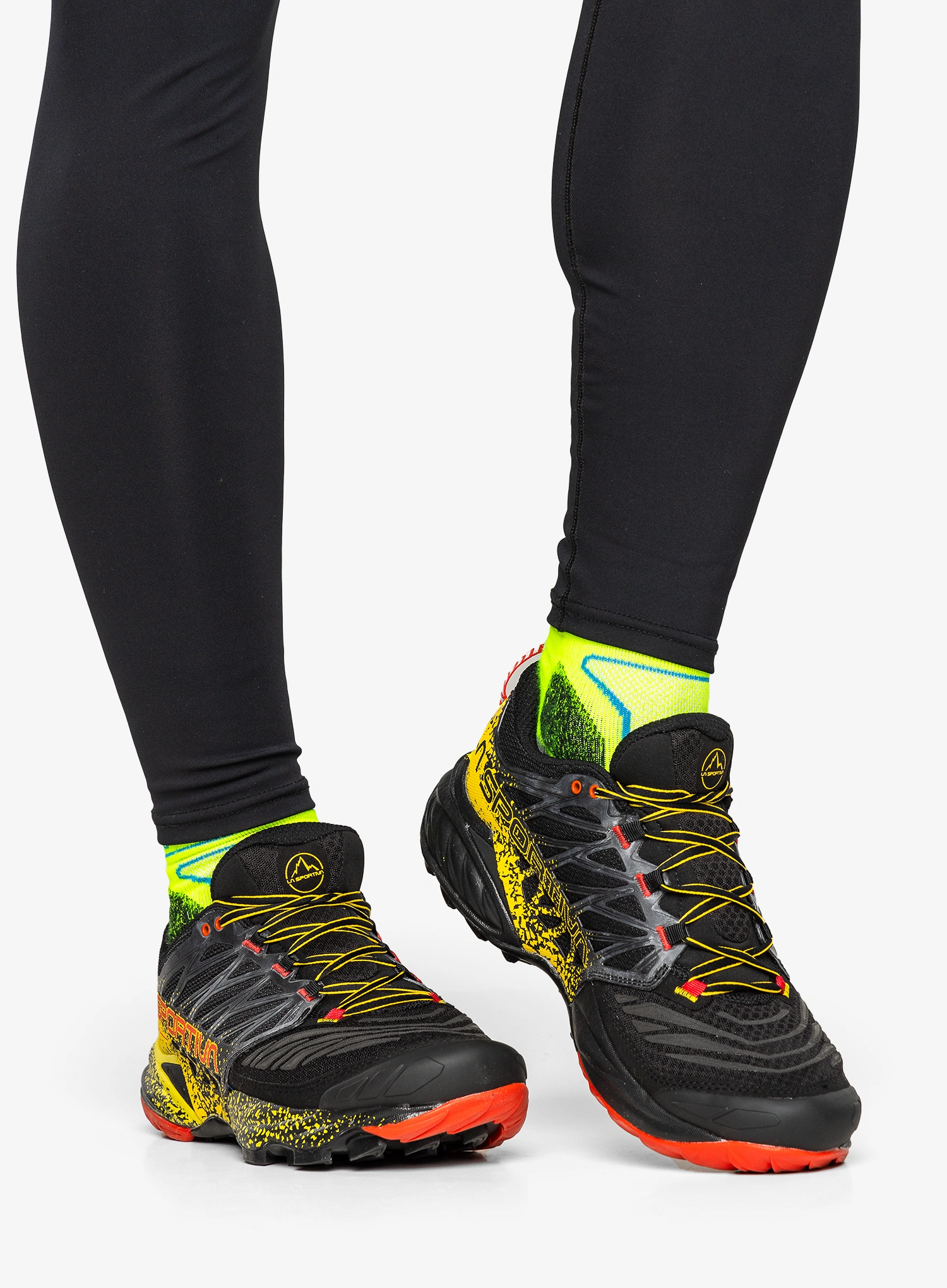 Черевики для трейлу La Sportiva Akasha II - black/yellow
