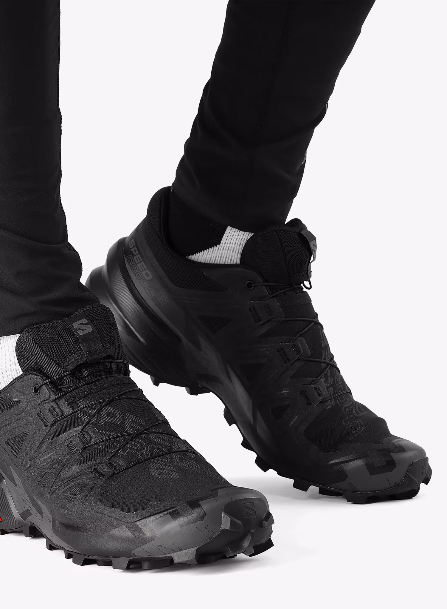 Черевики для трейлу Salomon Speedcross 6 - black/black/phantom