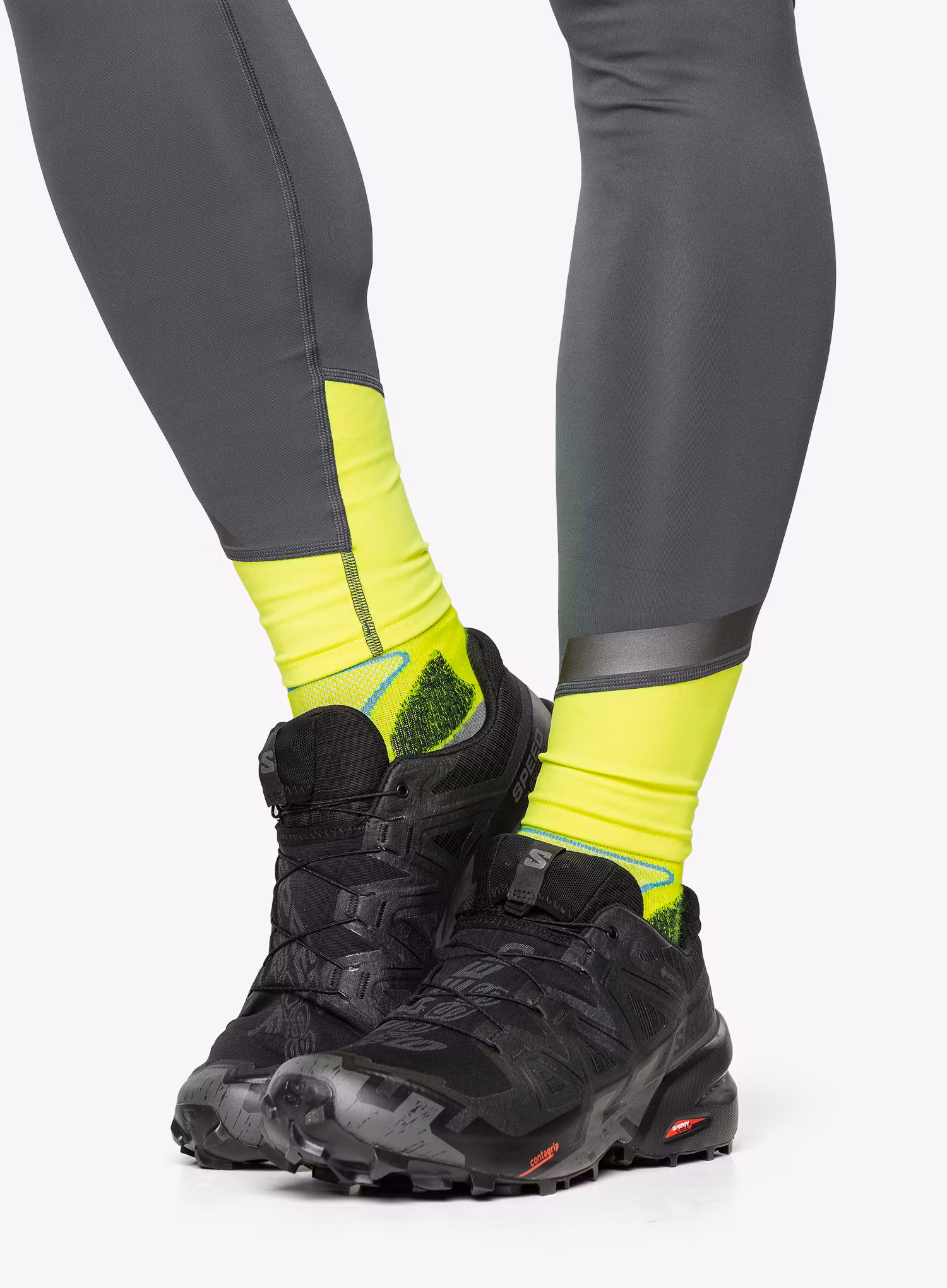 Черевики для трейлу Salomon Speedcross 6 GTX - black/black/phantm