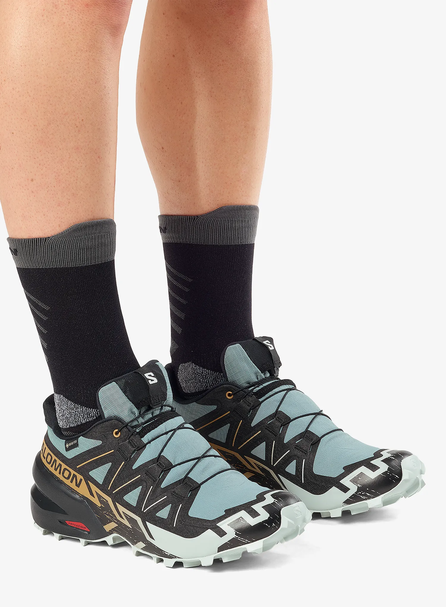 Черевики для трейлу Salomon Speedcross 6 GTX - trooper/black/wood