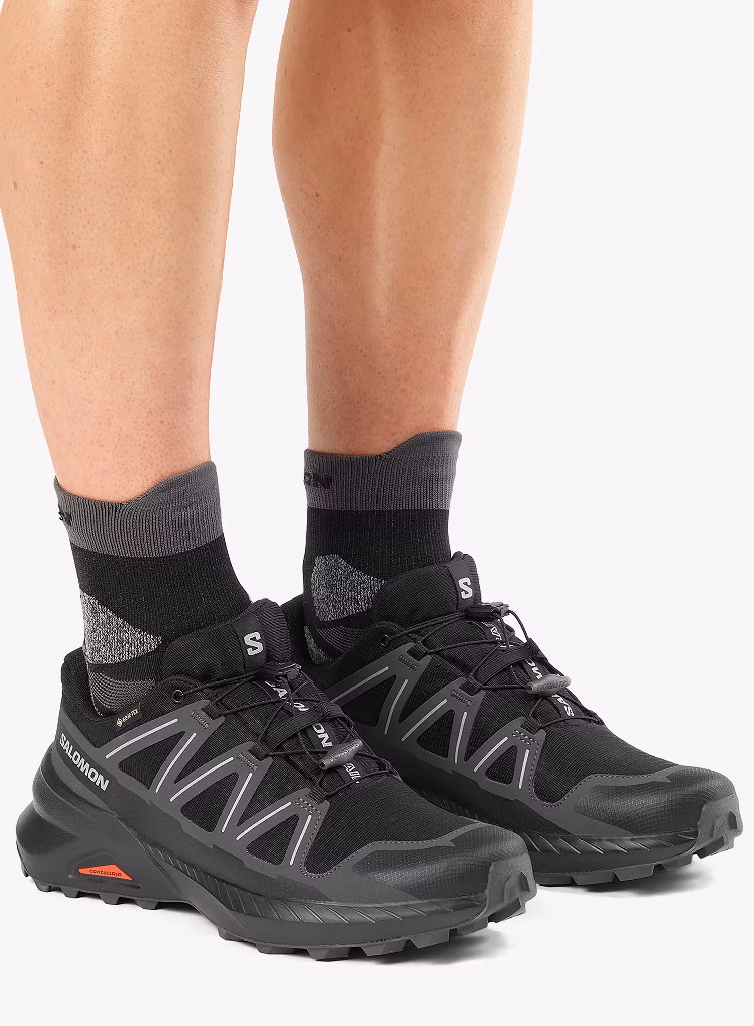 Черевики для трейлу Salomon Speedcross Peak GTX - black/black/asphalt