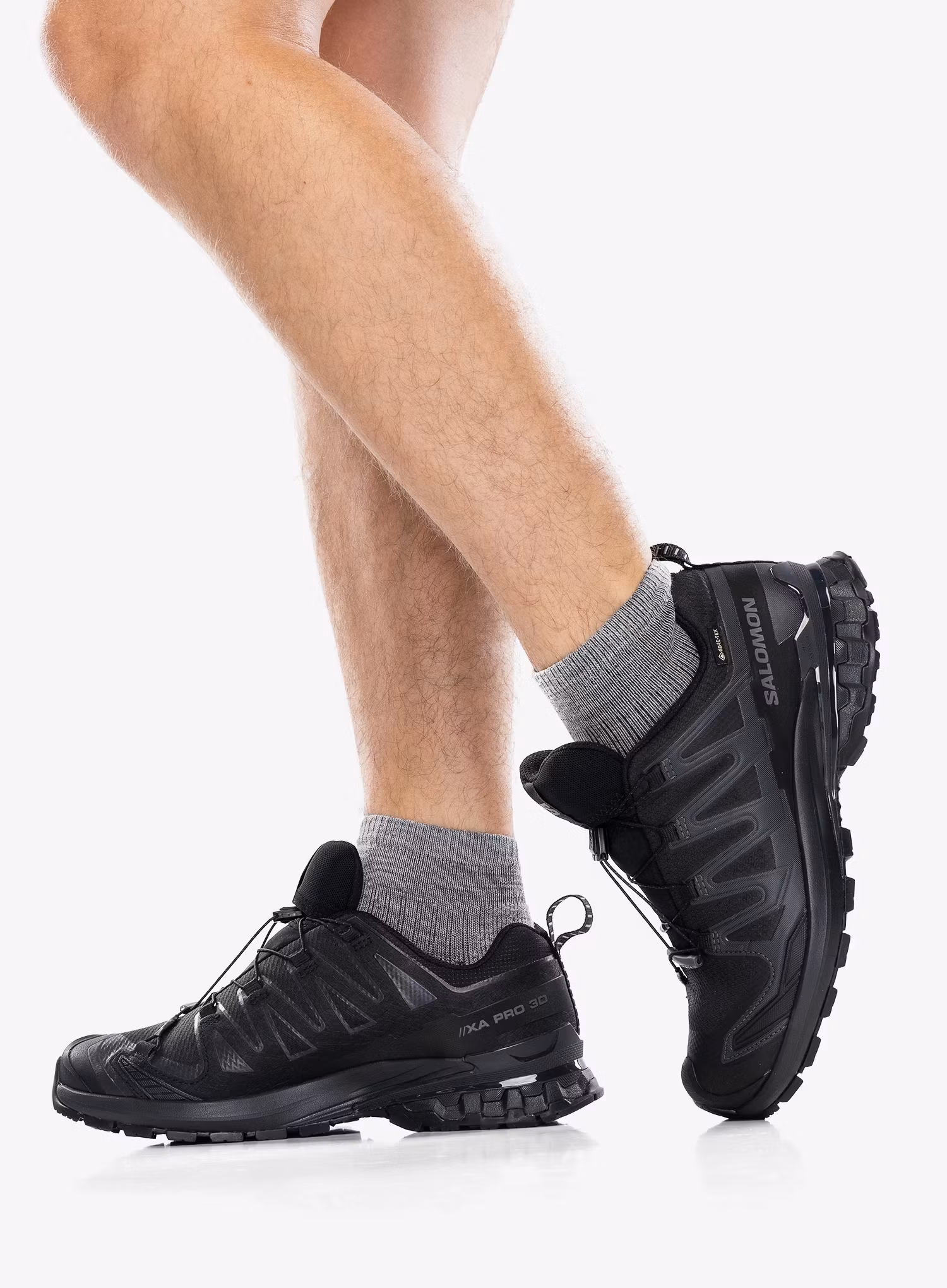 Черевики для трейлу Salomon Xa Pro 3D V9 GTX - black/phantom/pewter