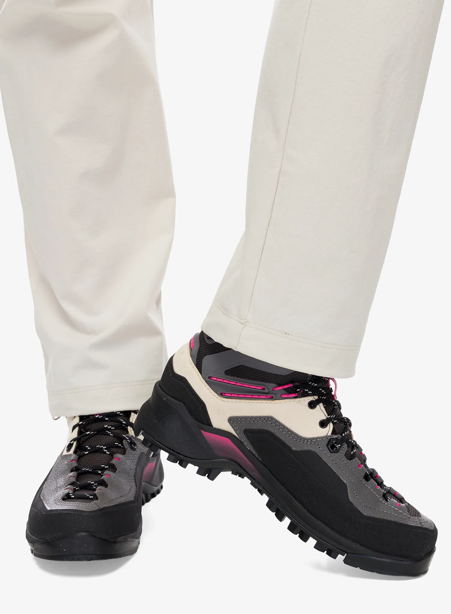 Черевики трекінгові жіночі Garmont Akron Mid GTX - grey/raspberry pink