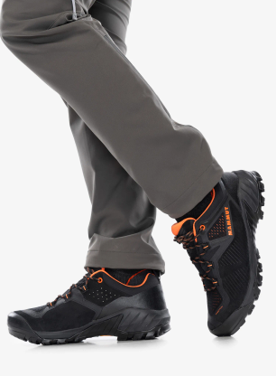 Черевики трекінгові Mammut Sapuen Low GTX - black/dark steel