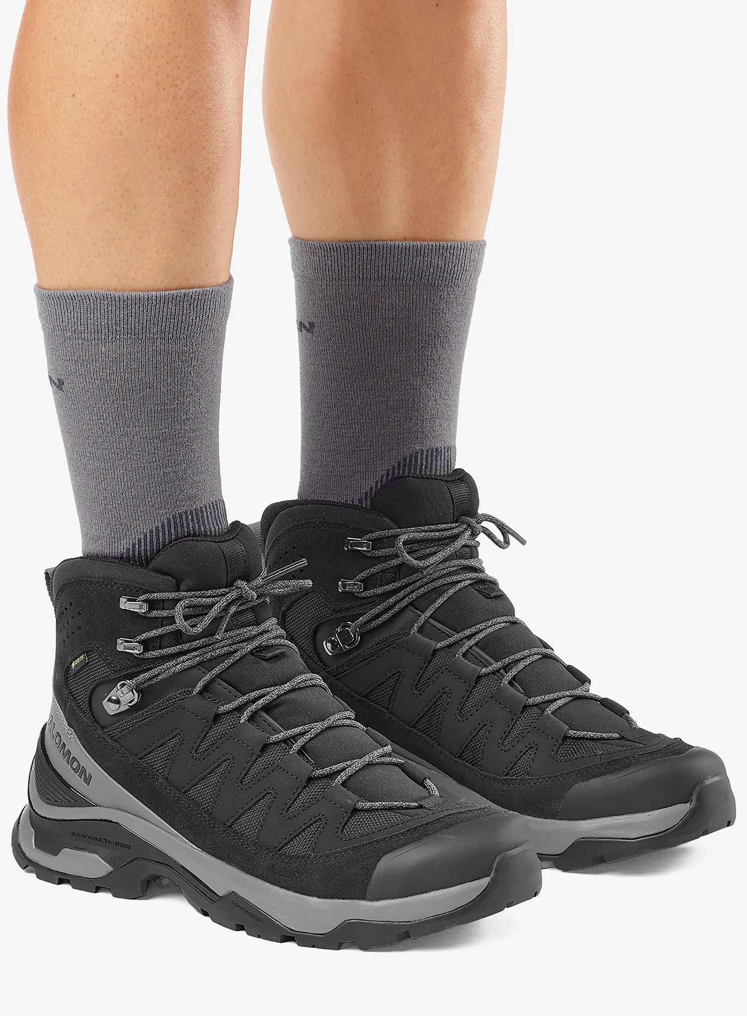 Черевики трекінгові Salomon Quest Echo GTX - black/castlerock/black