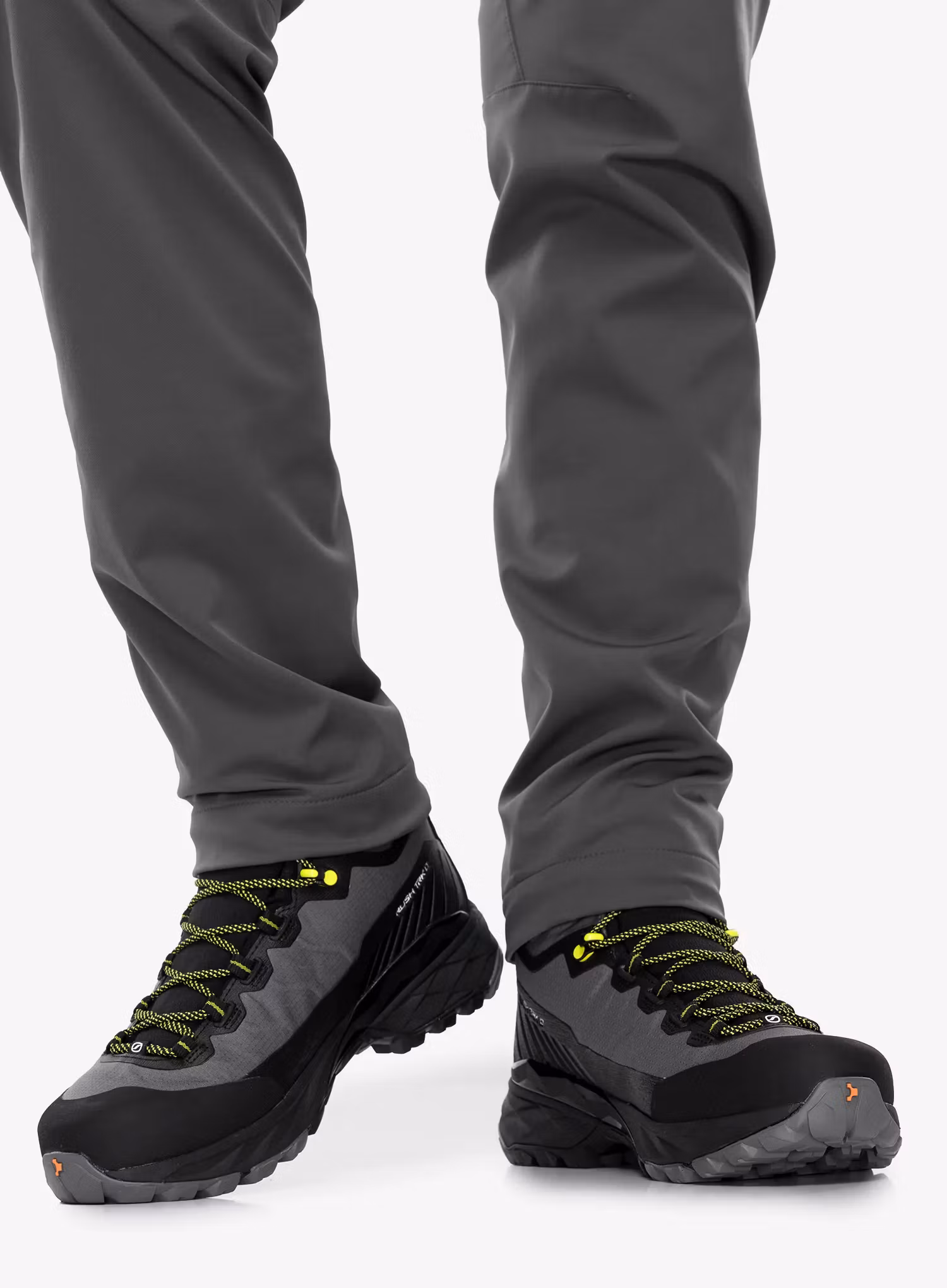 Черевики трекінгові високі Scarpa Rush TRK LT GTX - gray/lime