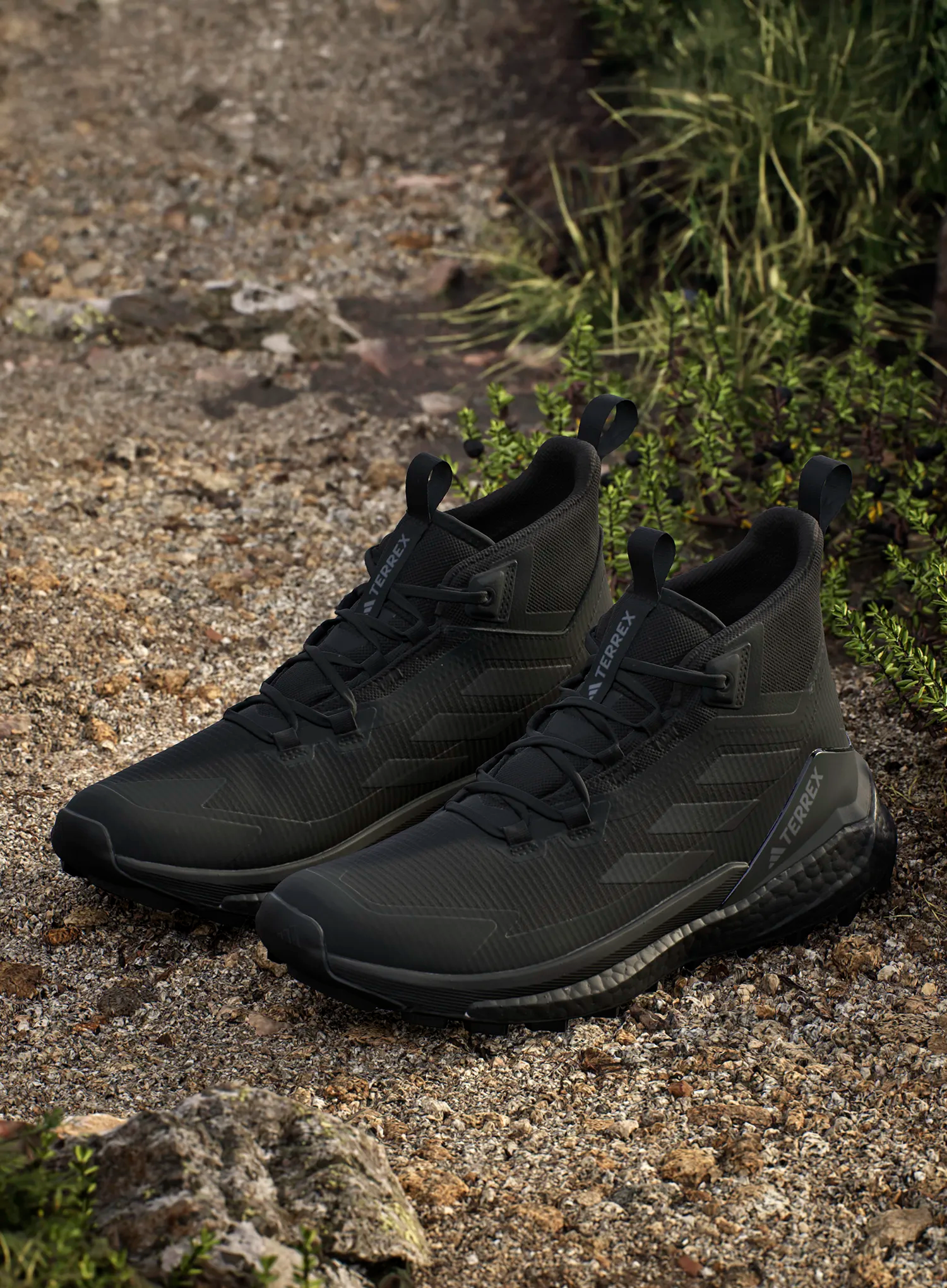 Черевики туристичні adidas TERREX Free Hiker 2 GTX - core black/core blk/grey four