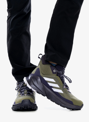 Черевики туристичні жіночі adidas TERREX Trailmaker 2 Mid GTX - oliv stra/silv dawn/aurora blk