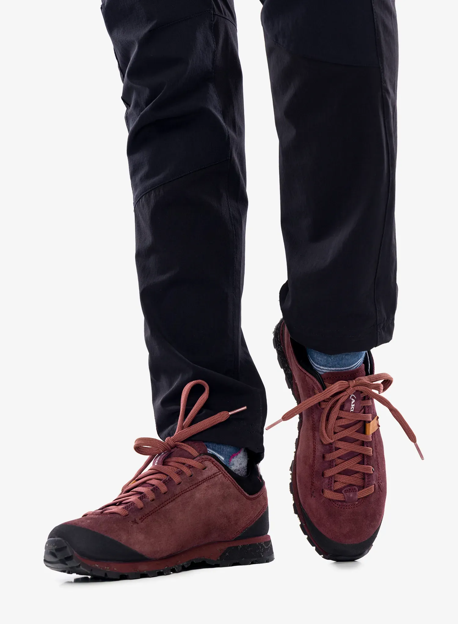 Черевики туристичні жіночі AKU Bellamont III Suede GTX - wine/violet