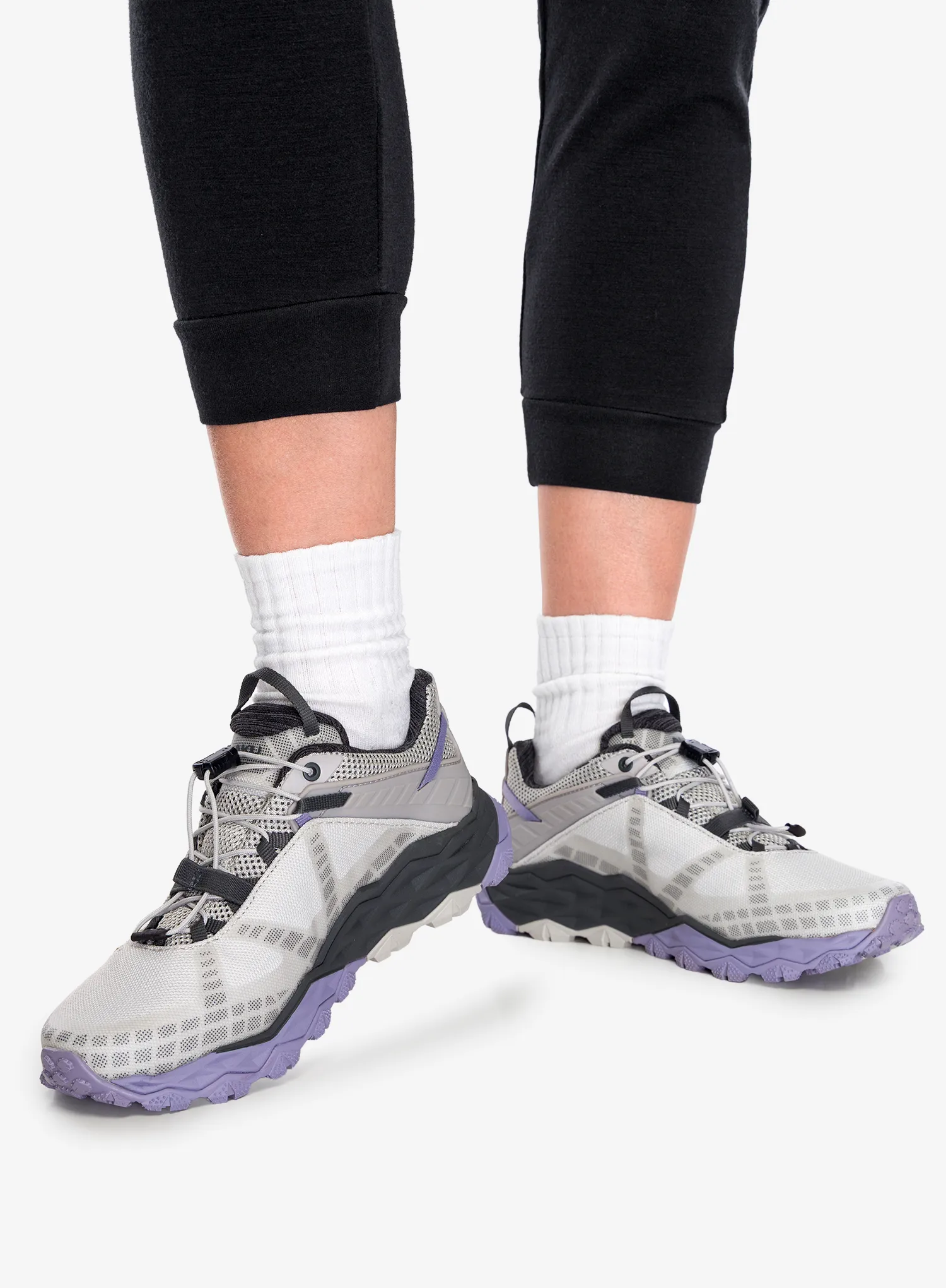 Черевики туристичні жіночі AKU Flyrock GTX - light grey/violet