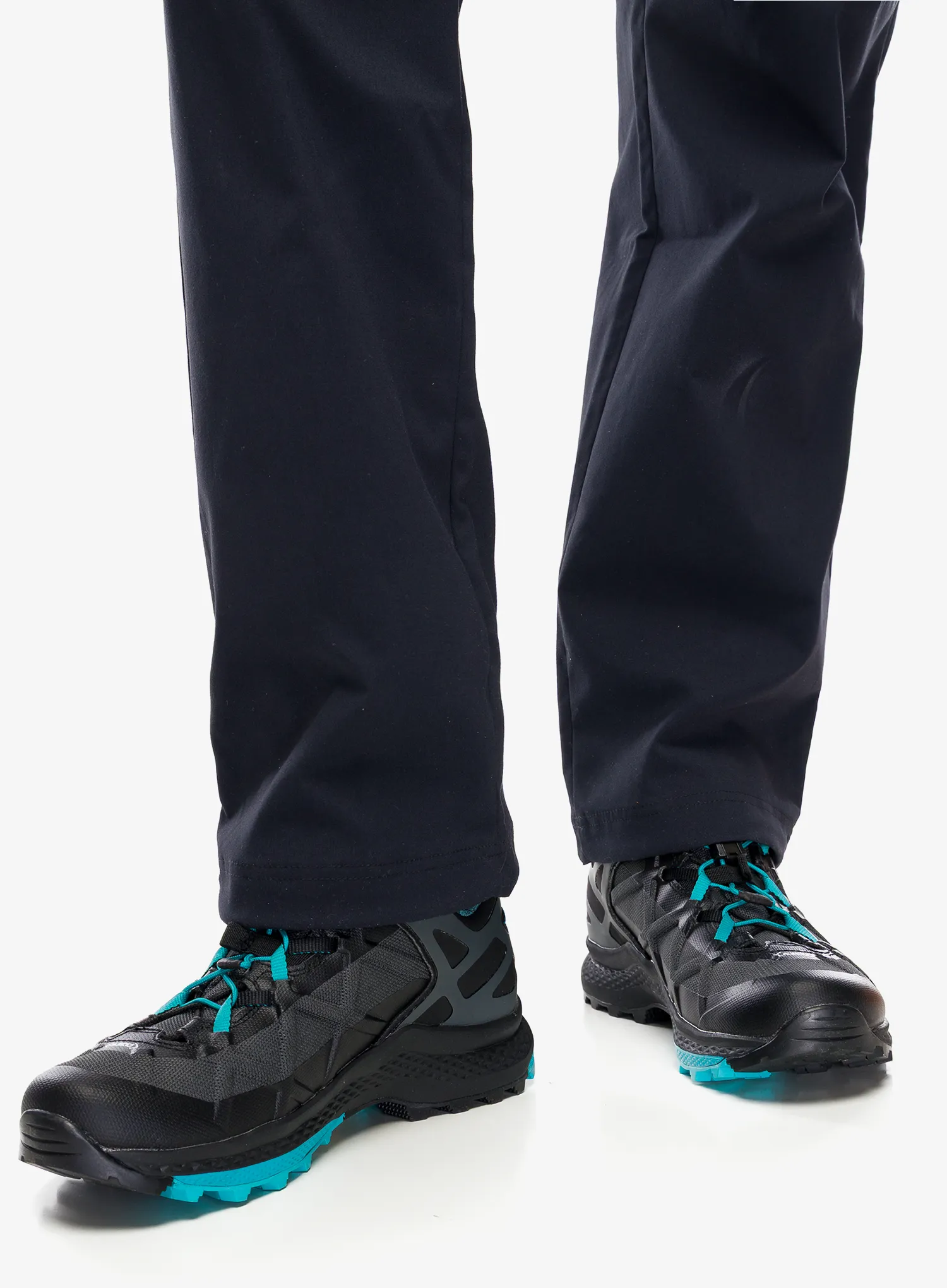 Черевики туристичні жіночі AKU Rocket DFS GTX - black/turquoise