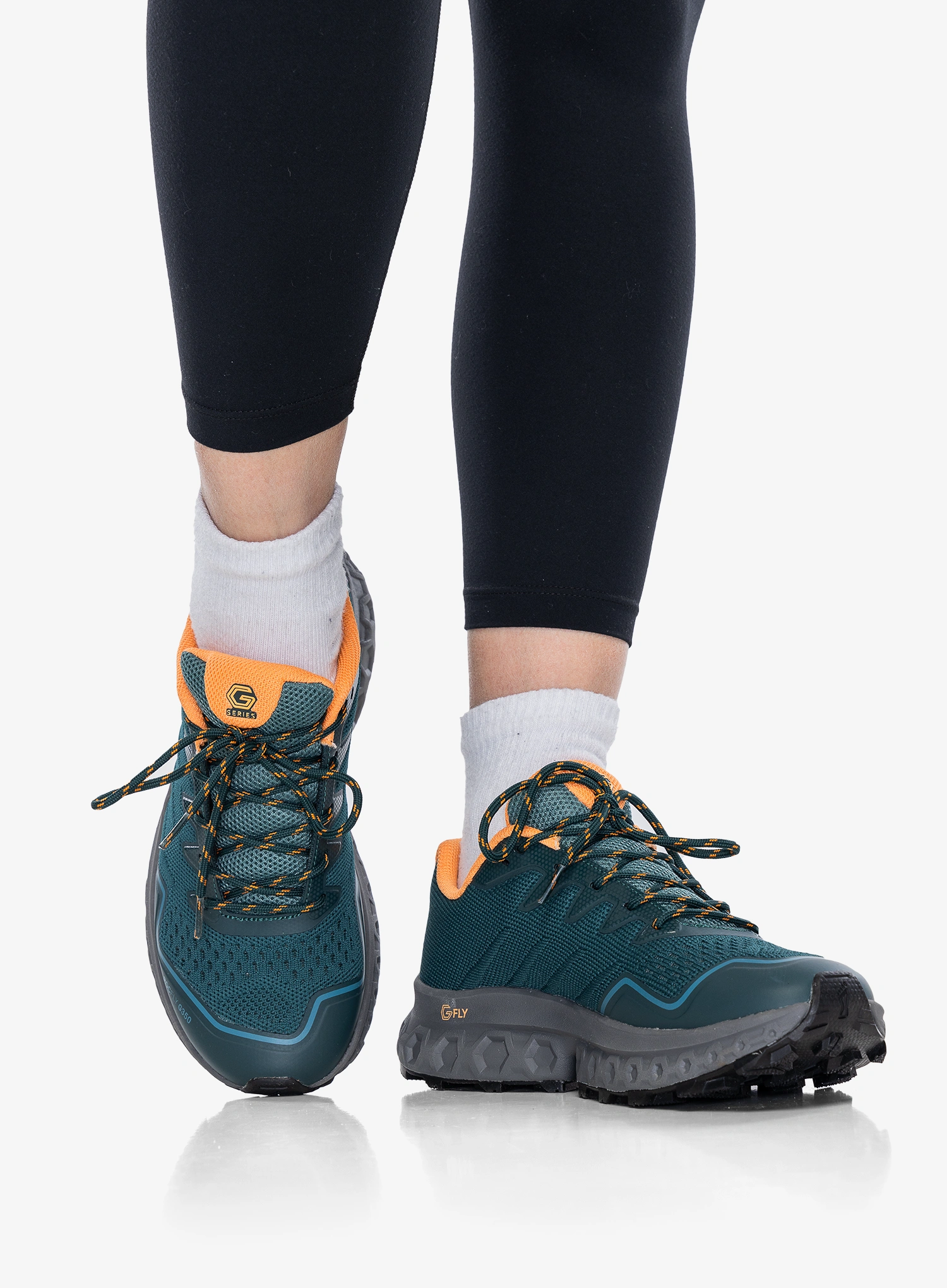 Черевики туристичні жіночі Inov-8 RocFly G 350 - pine/nectar