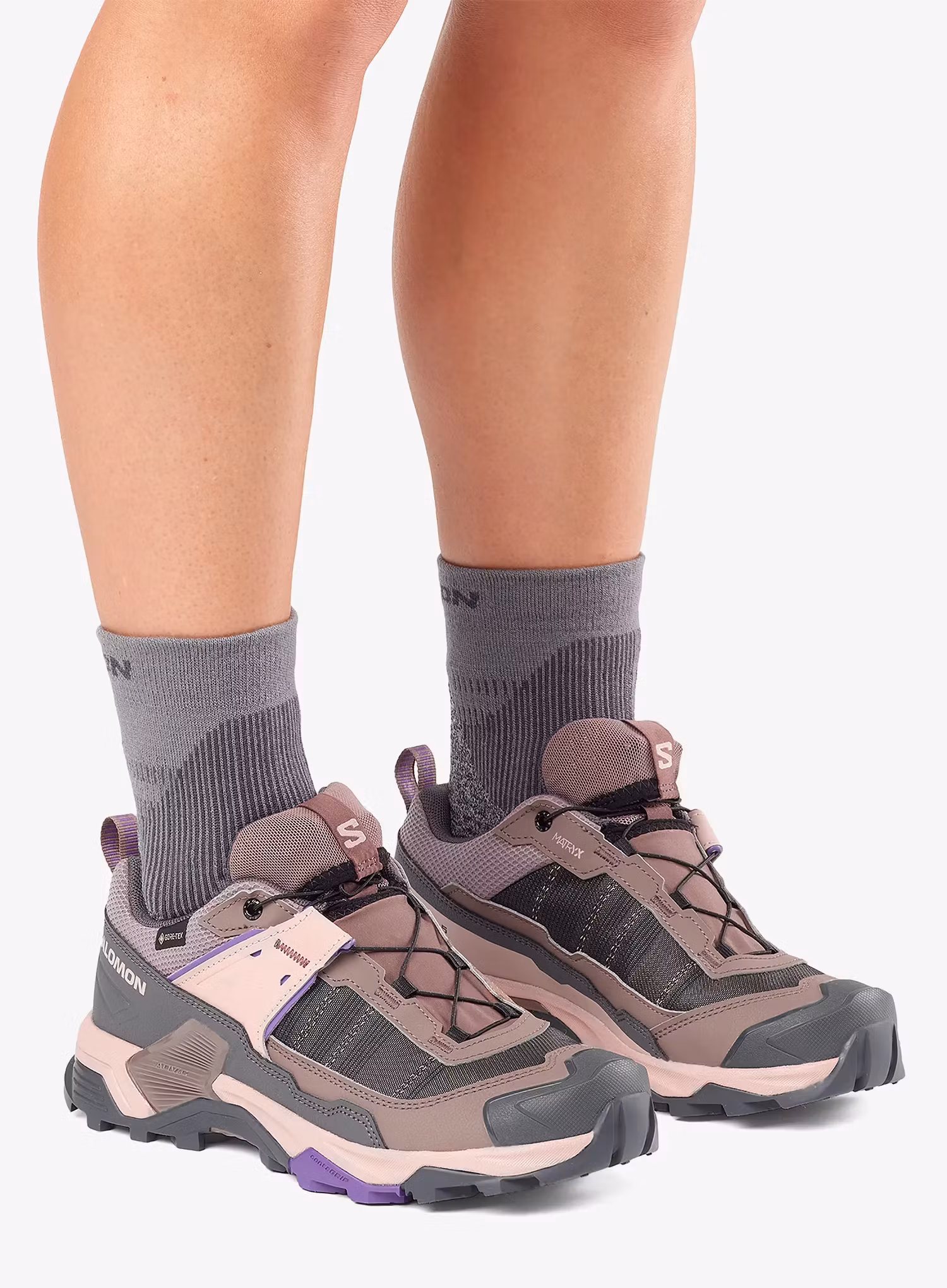Черевики туристичні жіночі Salomon X Ultra 5 GTX - iron/shadow/deep blue