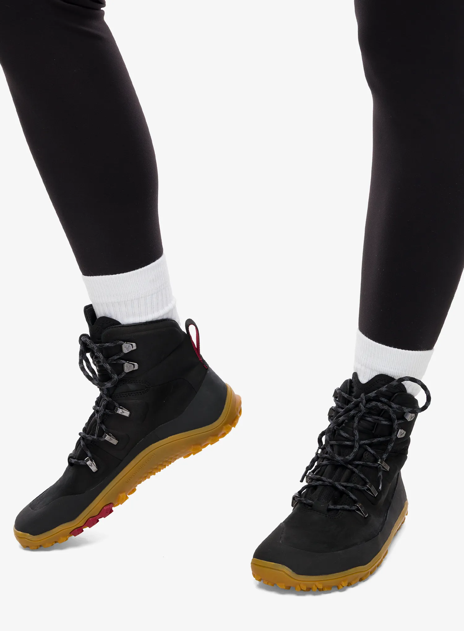 Черевики туристичні жіночі Vivobarefoot Tracker Leather AT - obsidian/obsidian