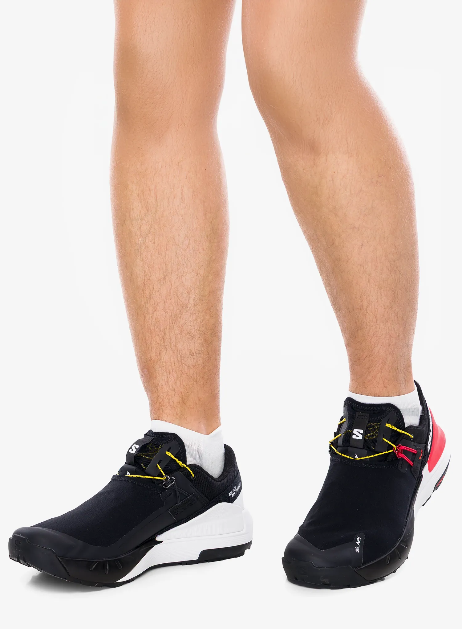 Черевики туристичні Salomon S/Lab Skyway - black/white/blue